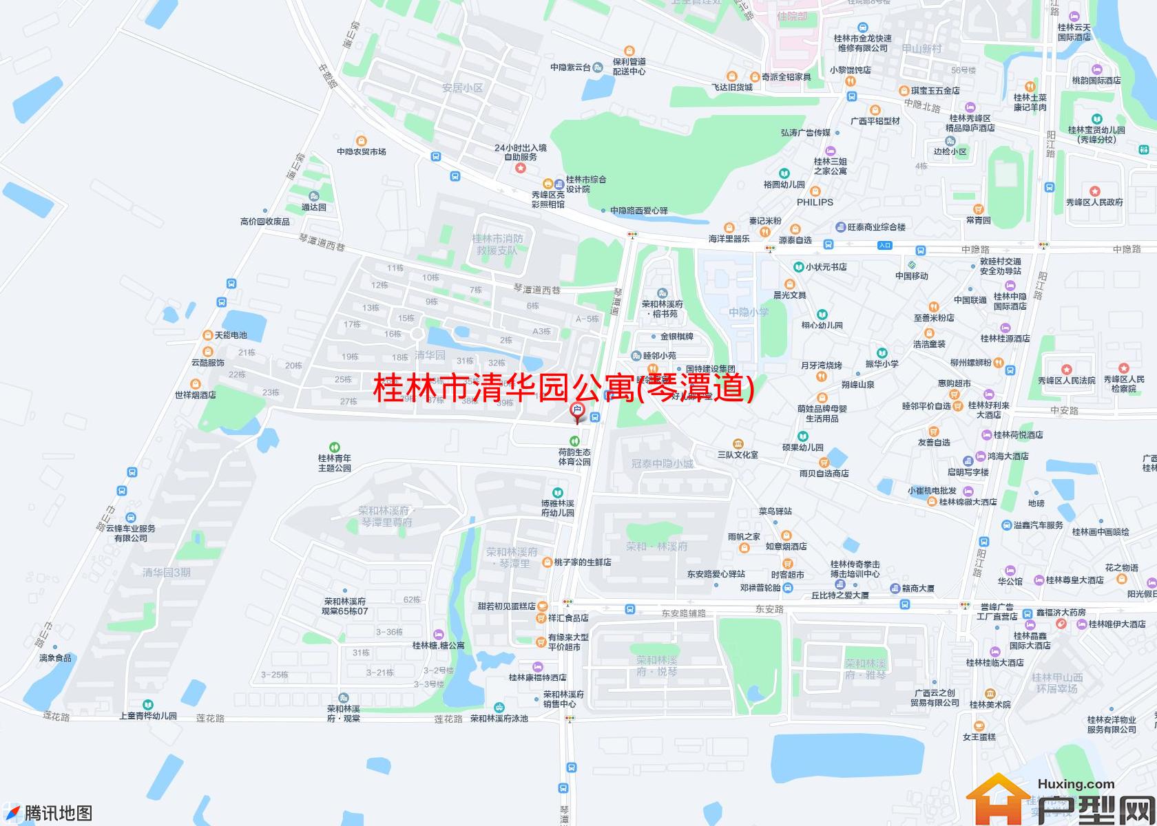 清华园公寓(琴潭道)小区 - 户型网