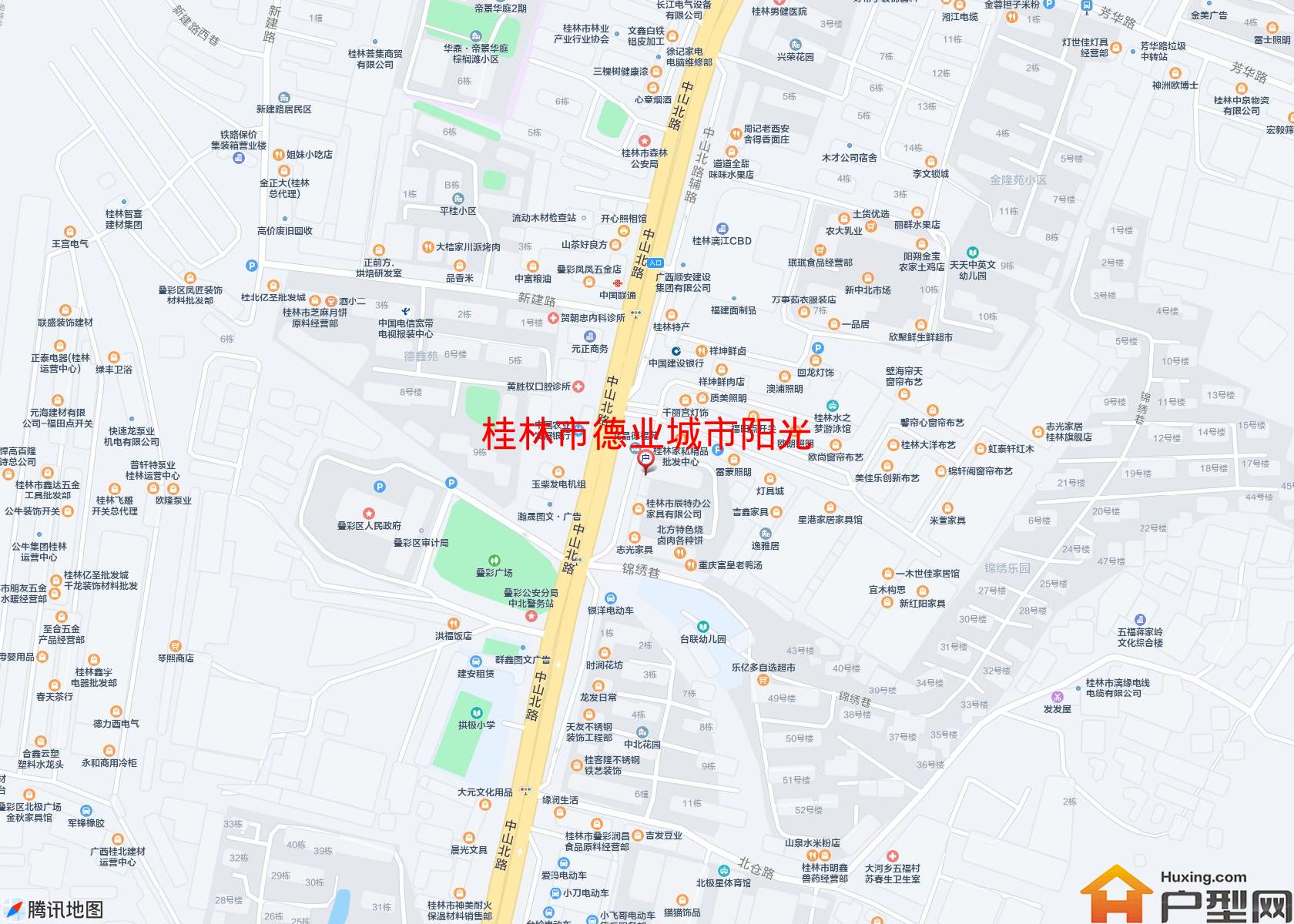德业城市阳光小区 - 户型网
