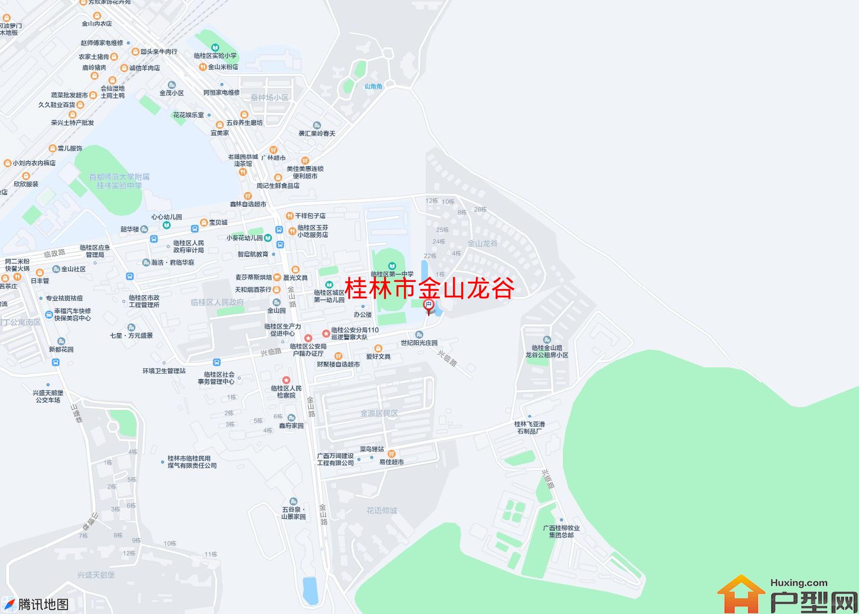 金山龙谷小区 - 户型网