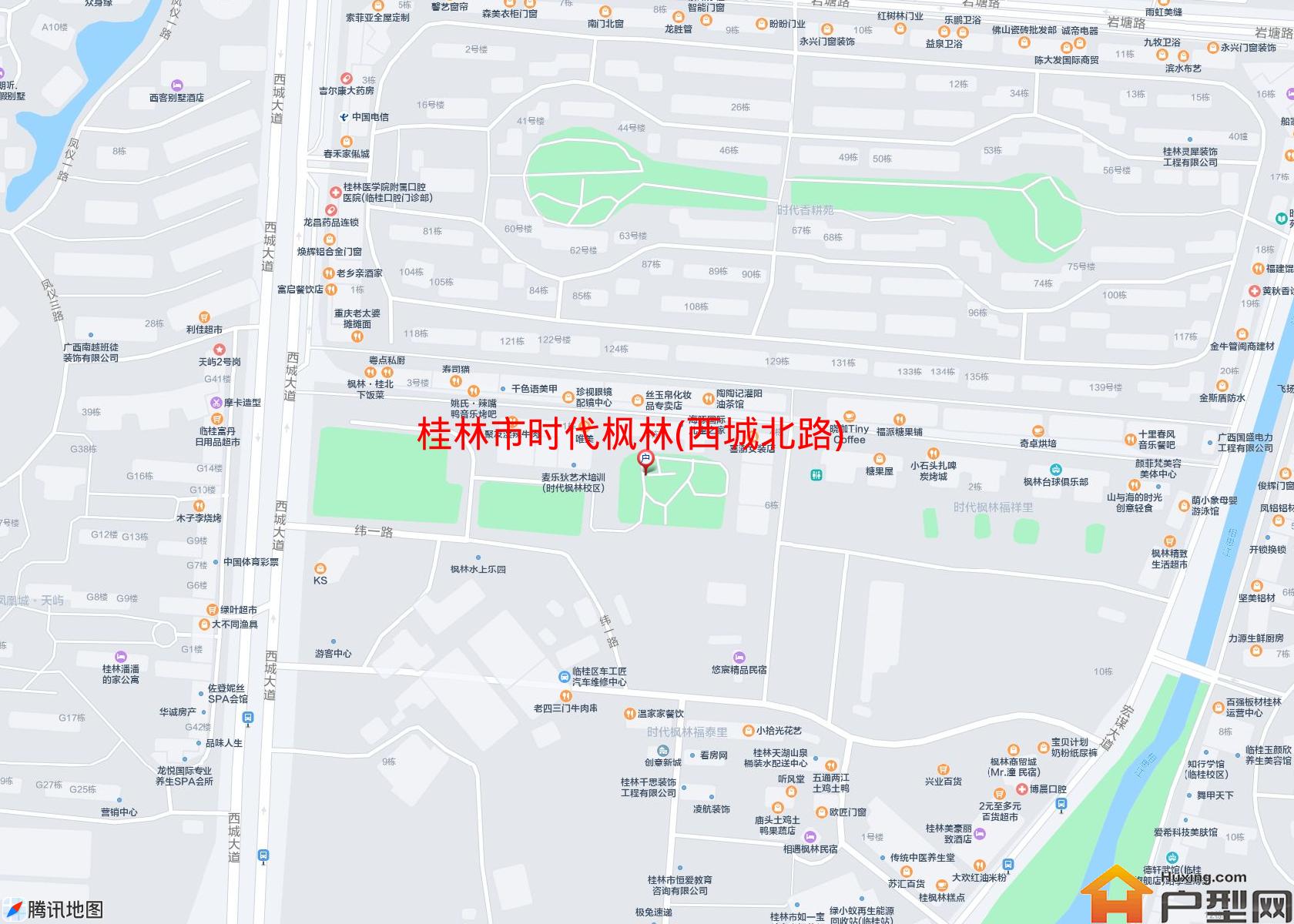 时代枫林(西城北路)小区 - 户型网