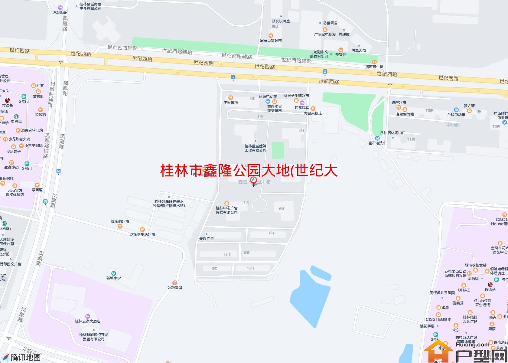 鑫隆公园大地(世纪大道)小区 - 户型网