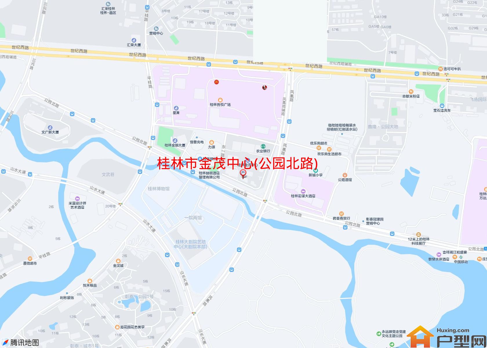 金茂中心(公园北路)小区 - 户型网