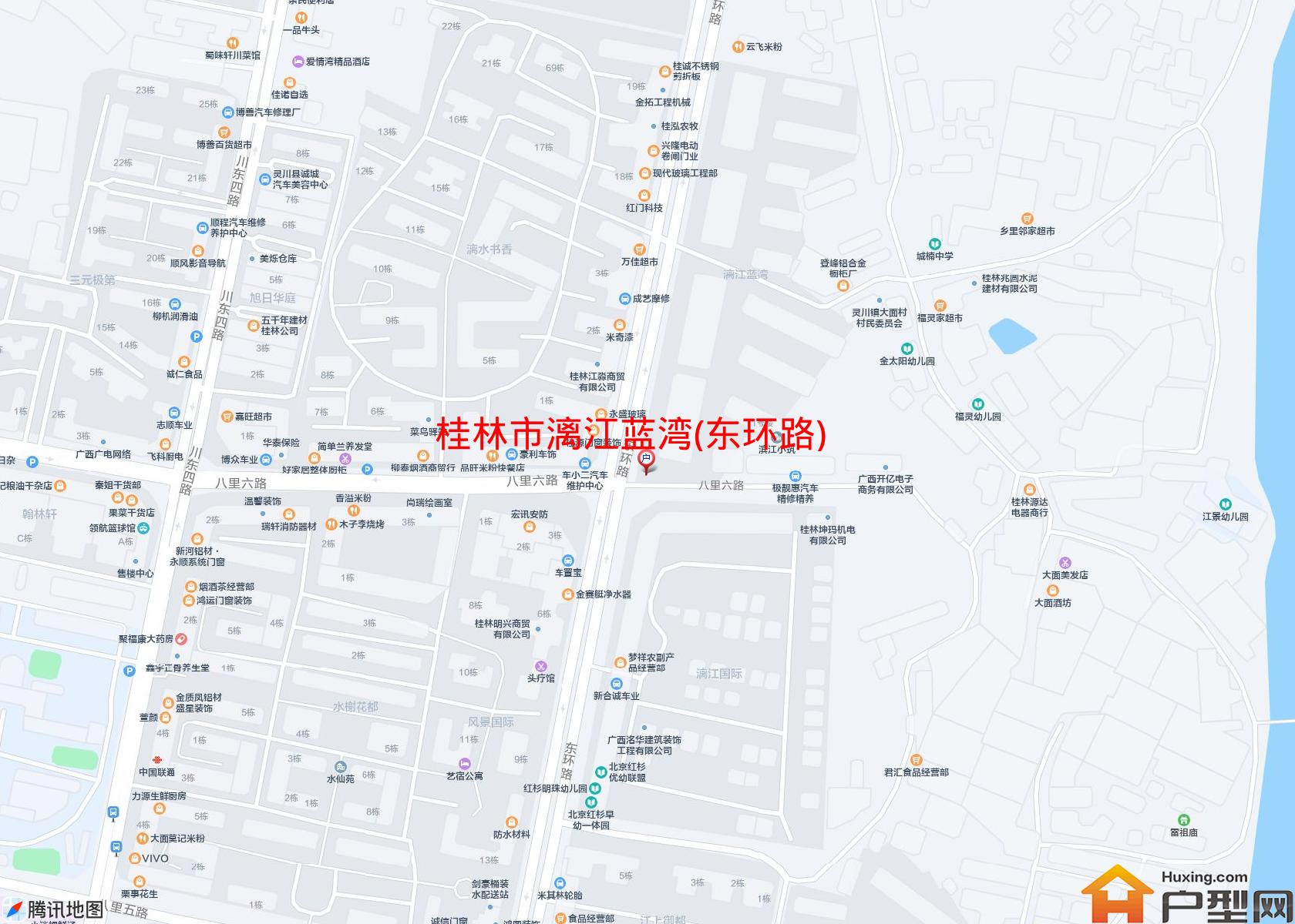 漓江蓝湾(东环路)小区 - 户型网
