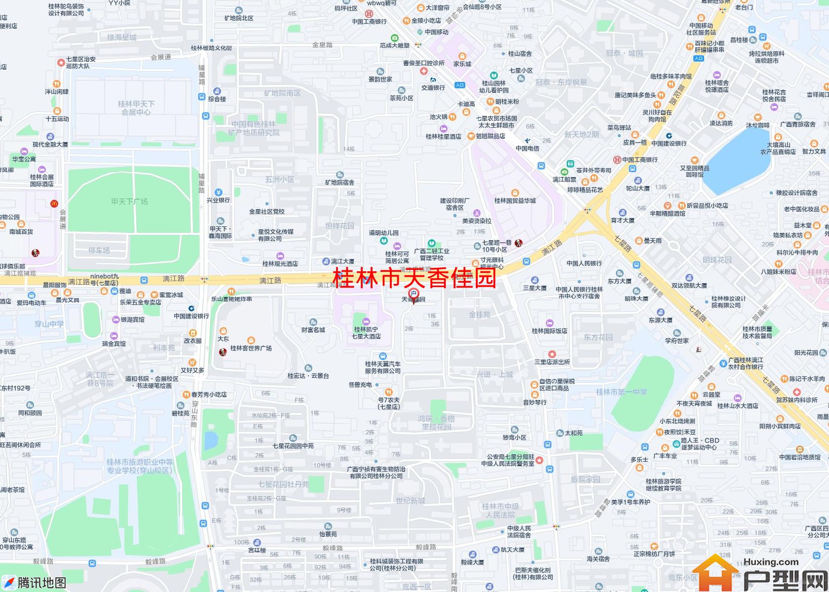 天香佳园小区 - 户型网
