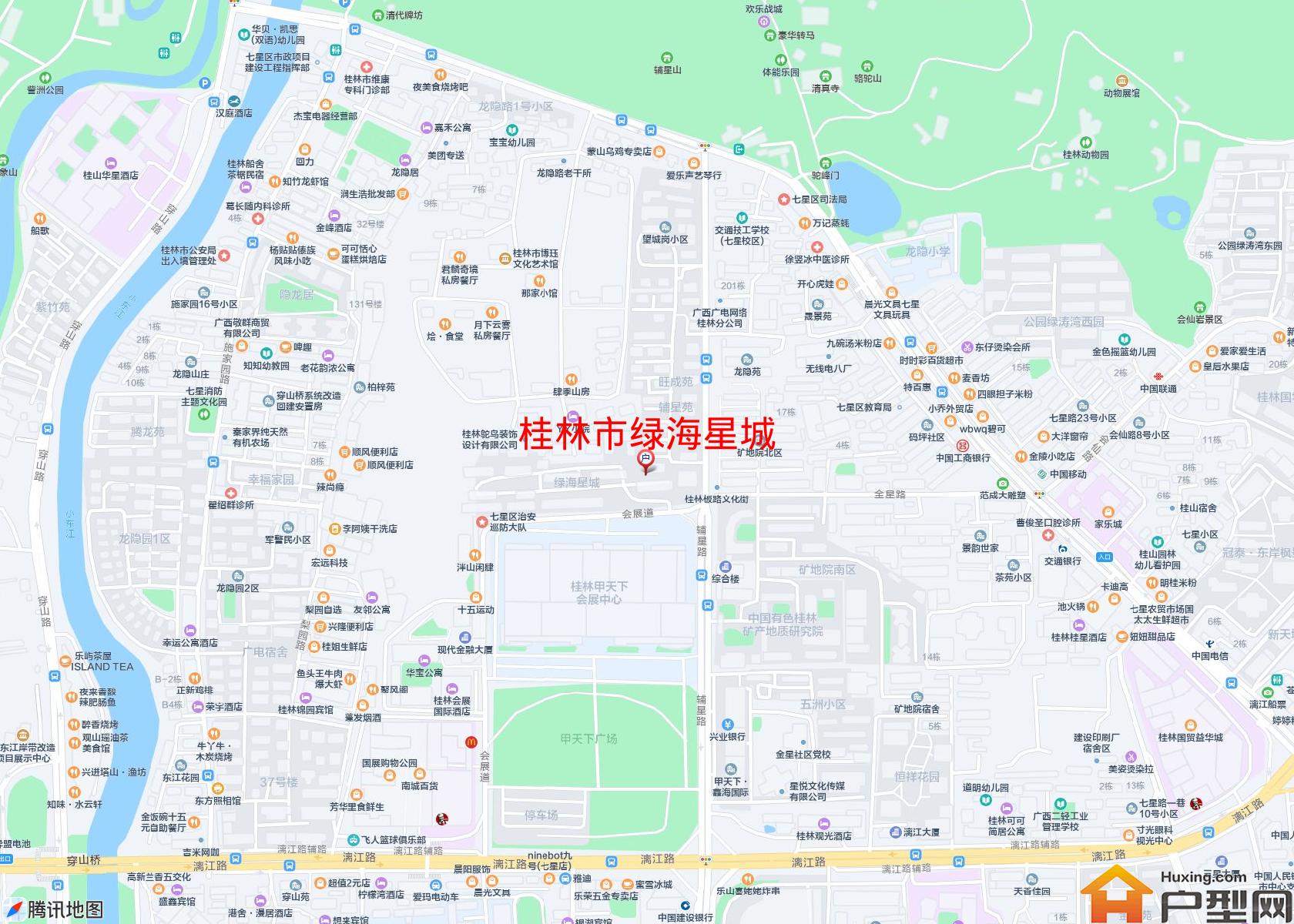 绿海星城小区 - 户型网