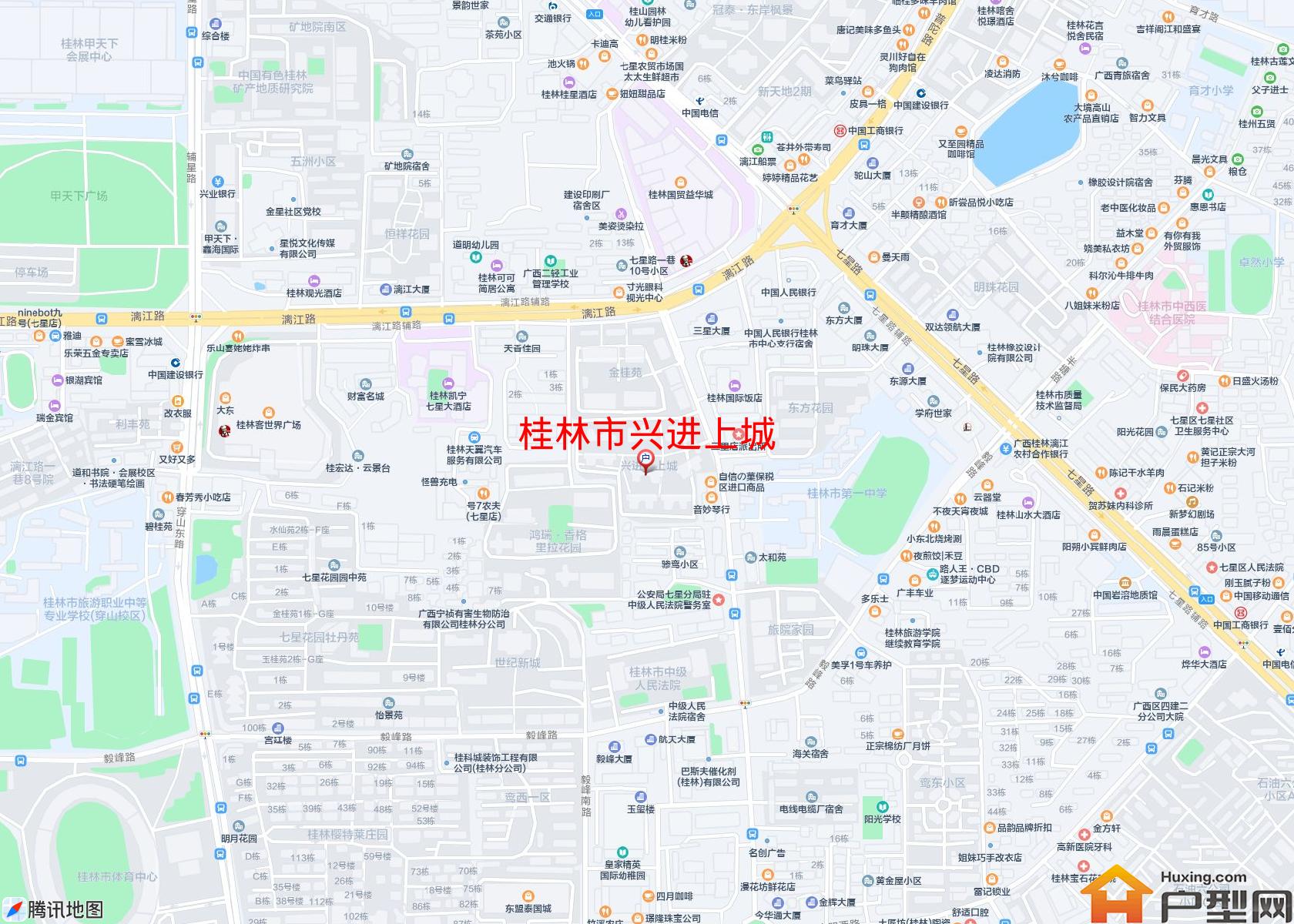 兴进上城小区 - 户型网