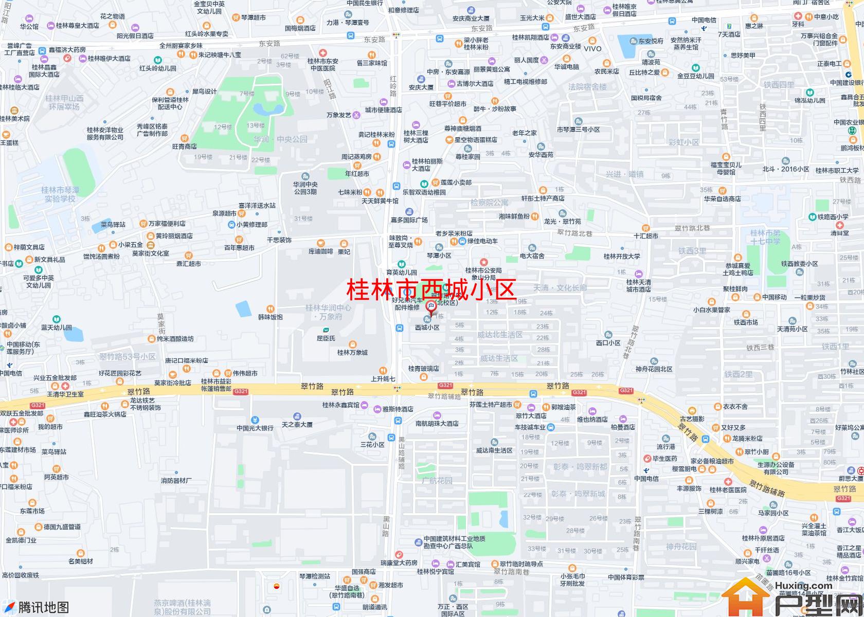 西城小区小区 - 户型网