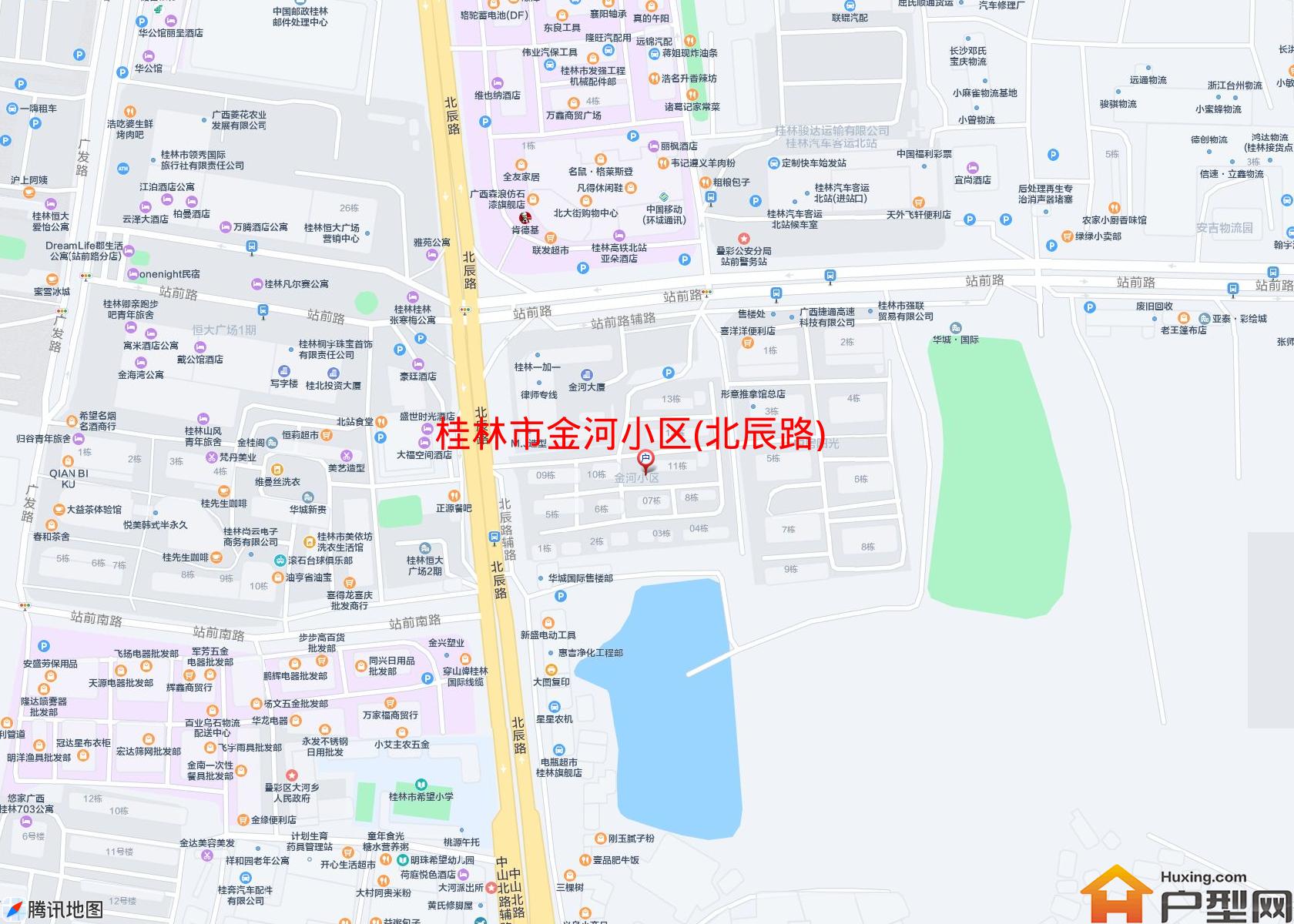金河小区(北辰路)小区 - 户型网