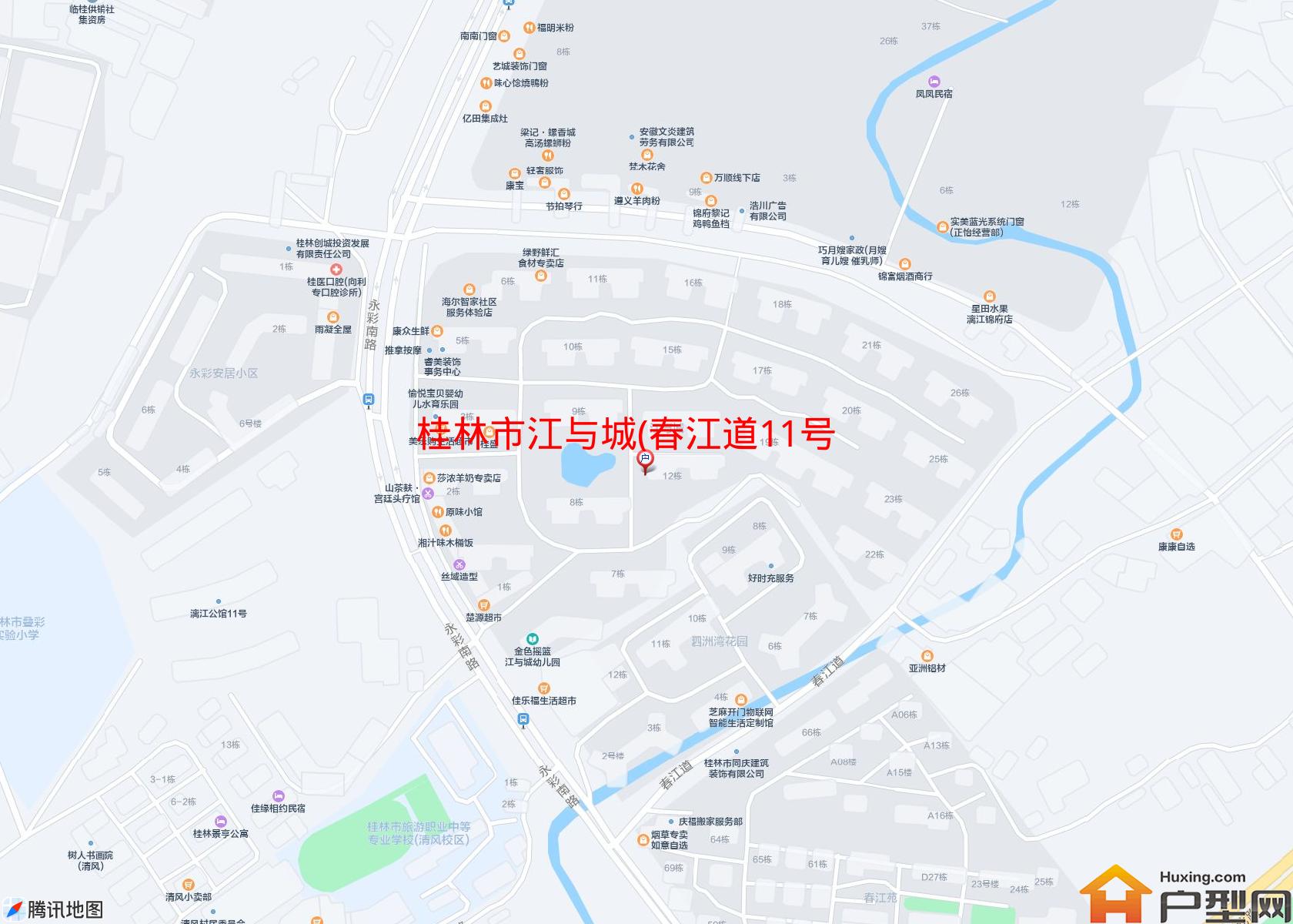 江与城(春江道11号)小区 - 户型网