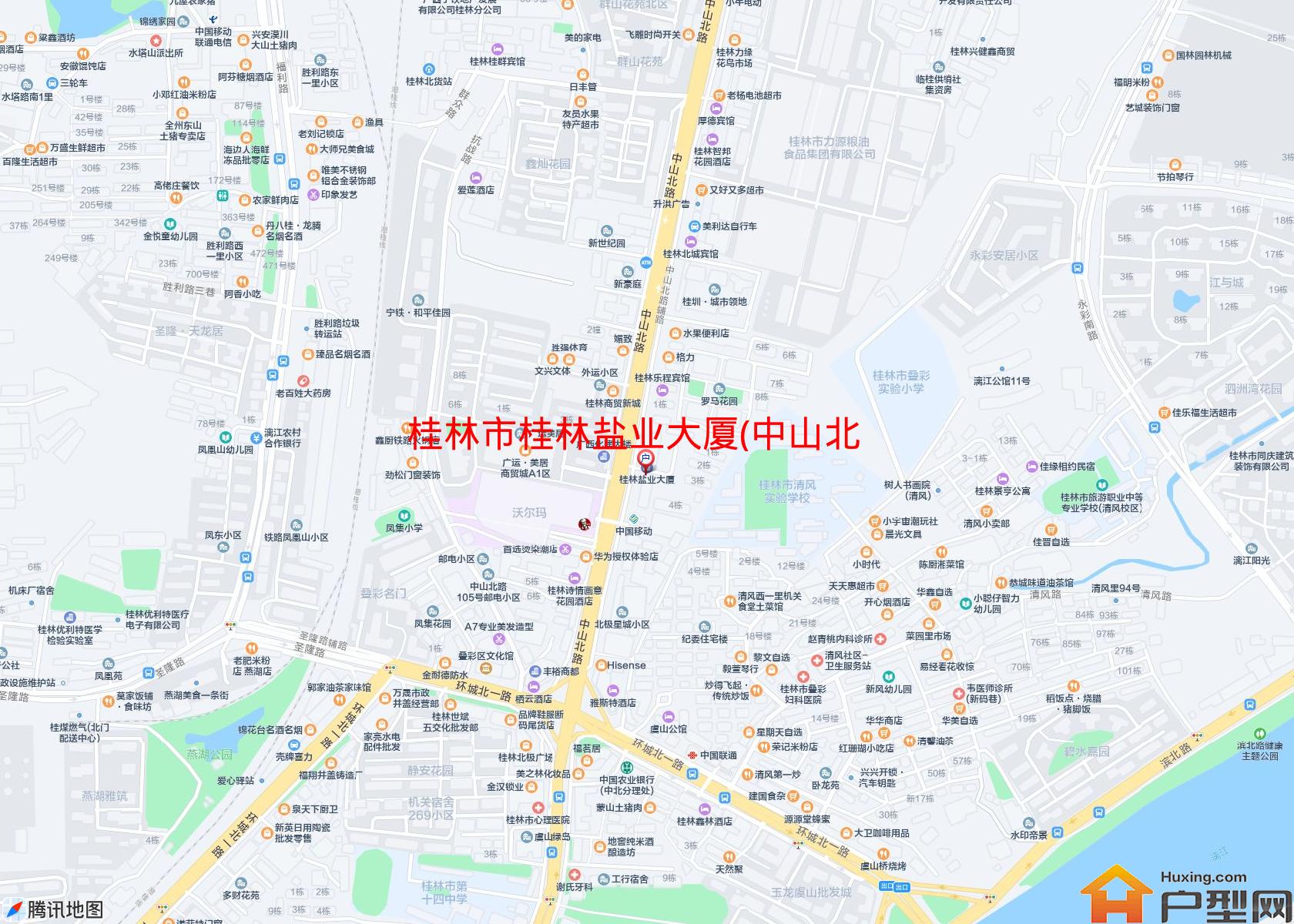 桂林盐业大厦(中山北路102号)小区 - 户型网