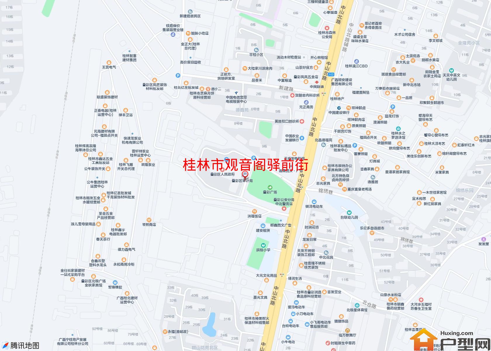 观音阁驿前街小区 - 户型网
