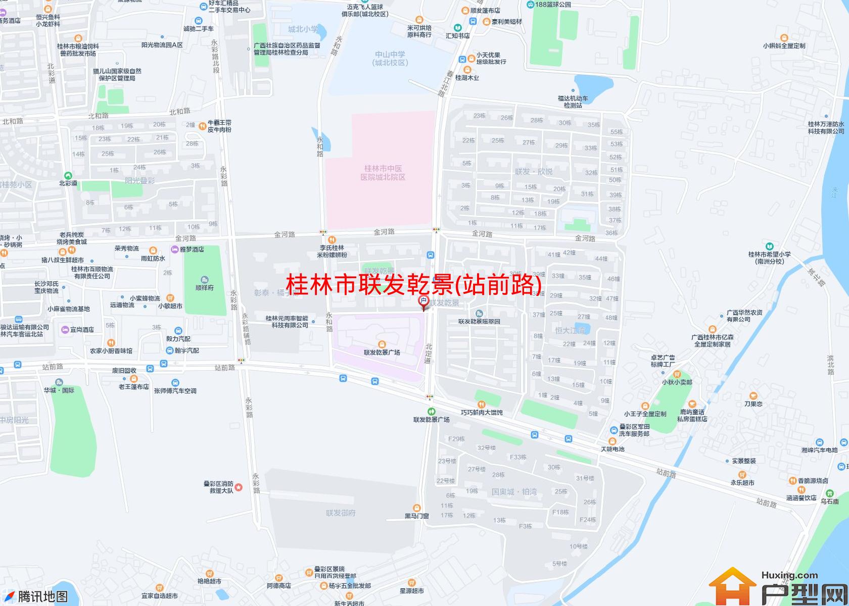 联发乾景(站前路)小区 - 户型网