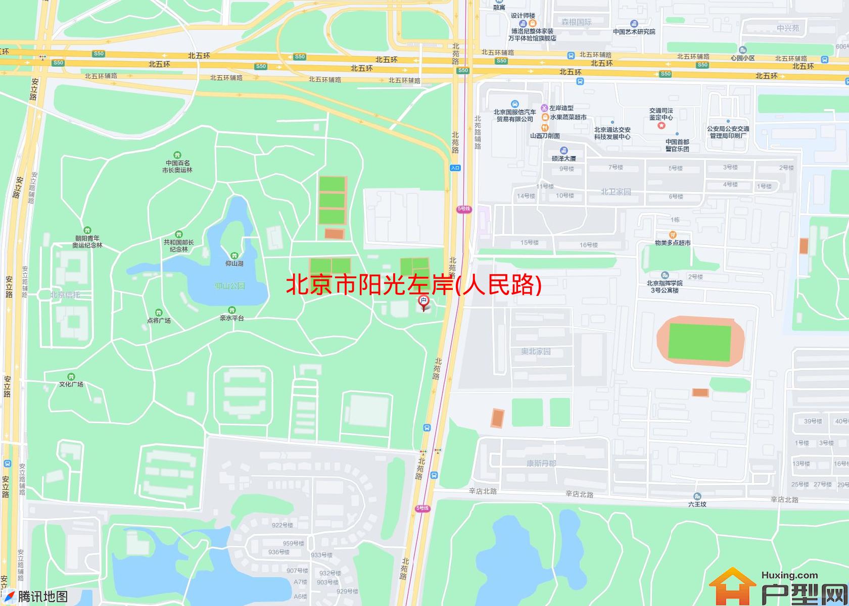 阳光左岸(人民路)小区 - 户型网