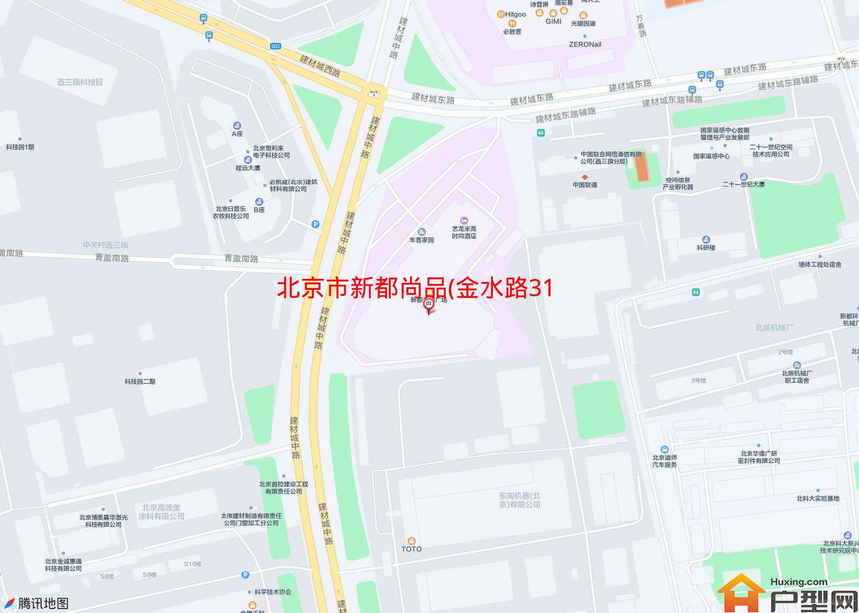 新都尚品(金水路31号)小区 - 户型网