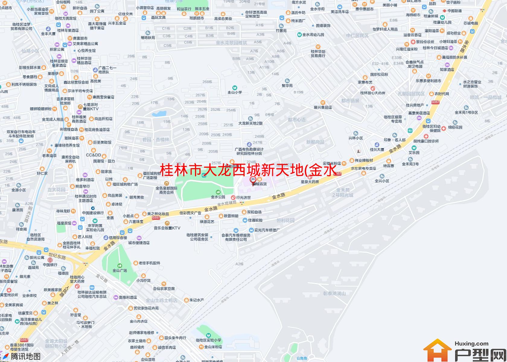 大龙西城新天地(金水路)小区 - 户型网