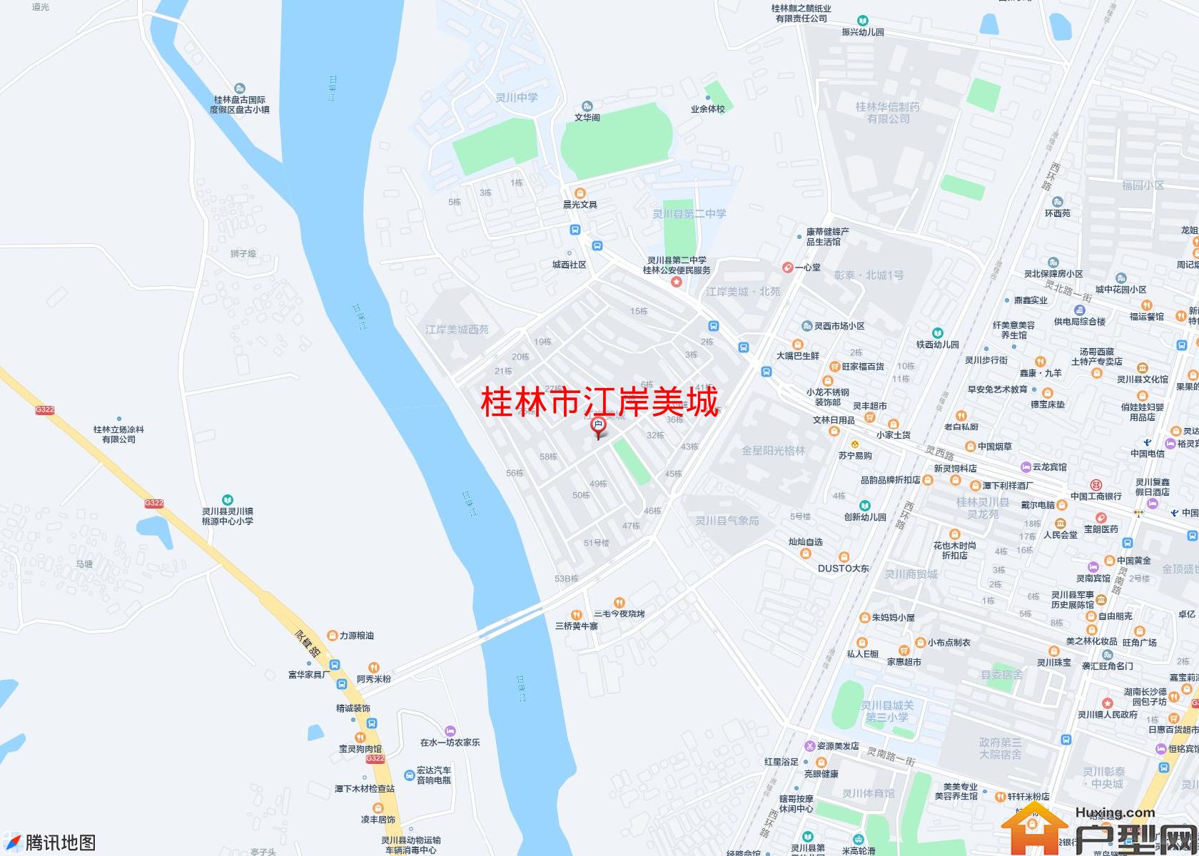 江岸美城小区 - 户型网