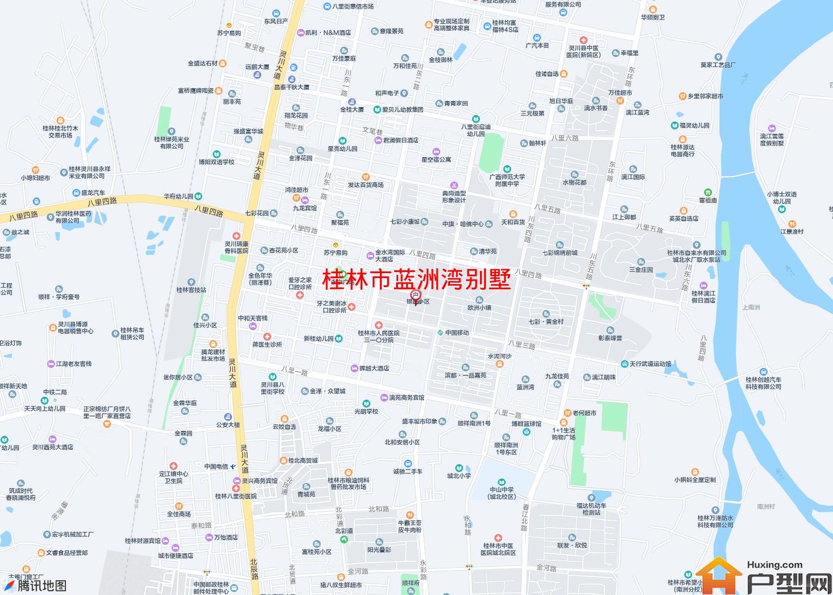 蓝洲湾别墅小区 - 户型网