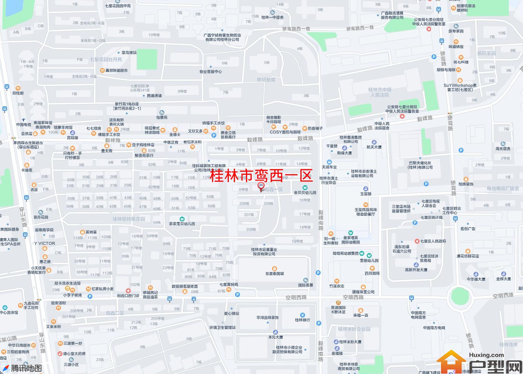 鸾西一区小区 - 户型网