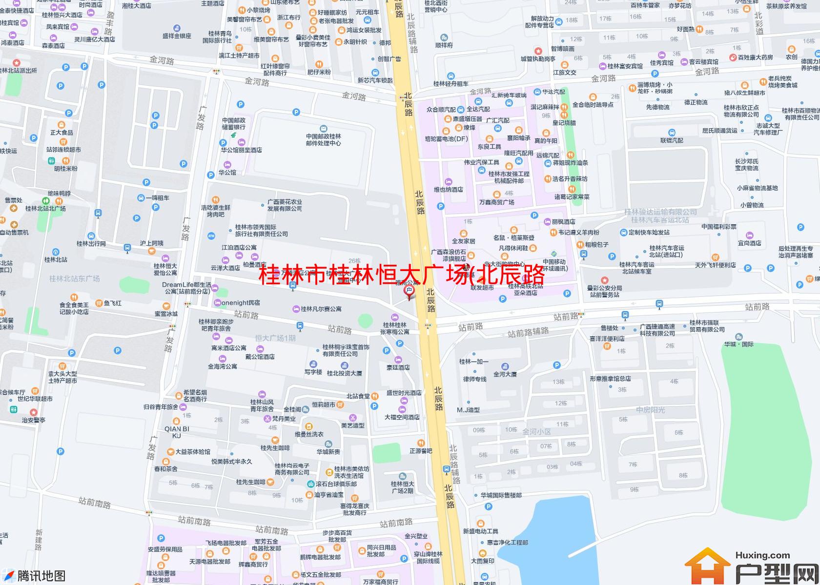 桂林恒大广场(北辰路)小区 - 户型网