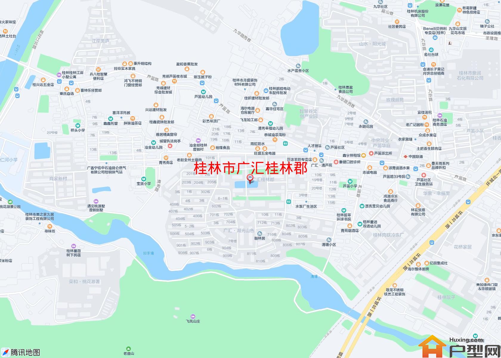 广汇桂林郡小区 - 户型网