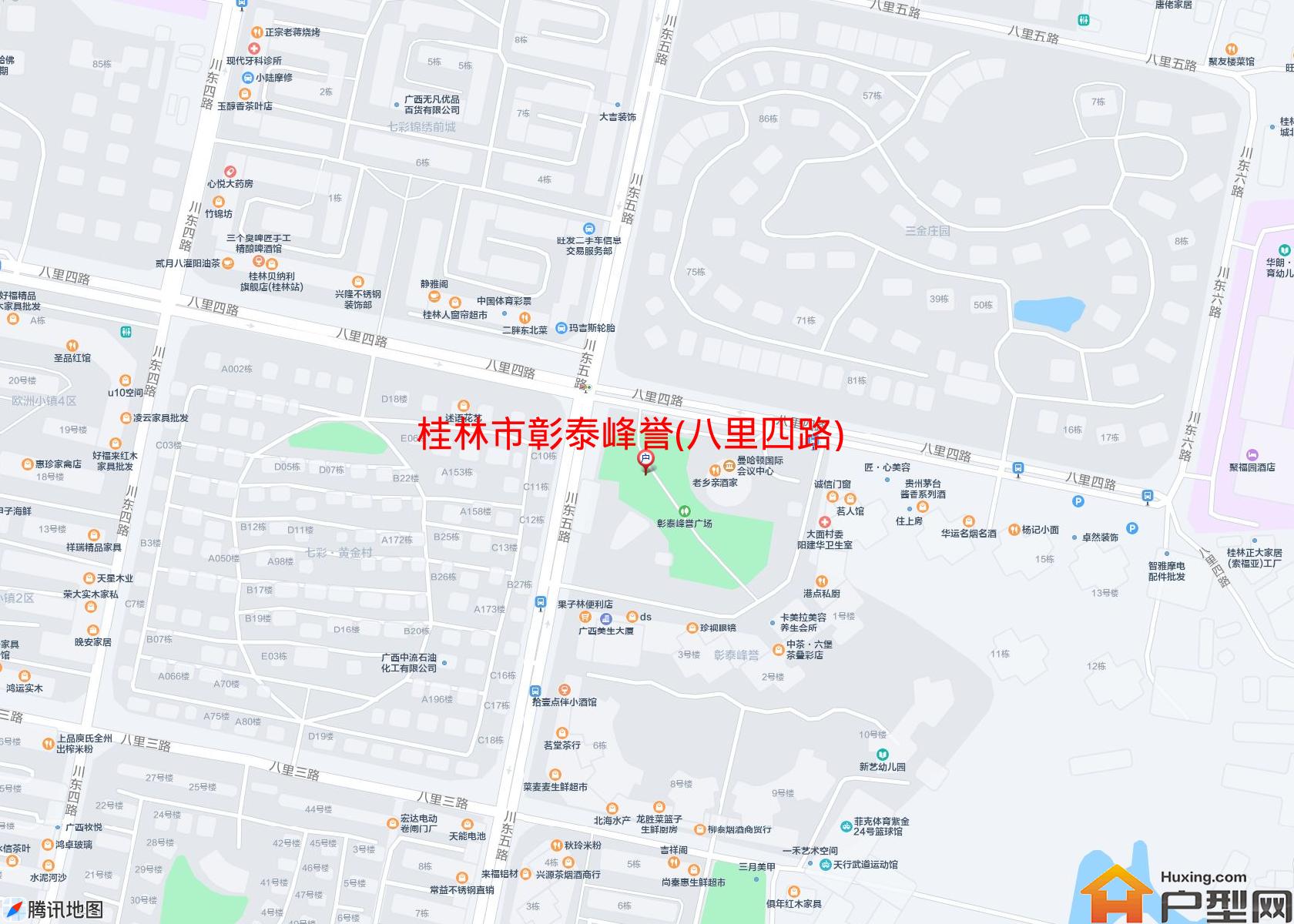 彰泰峰誉(八里四路)小区 - 户型网