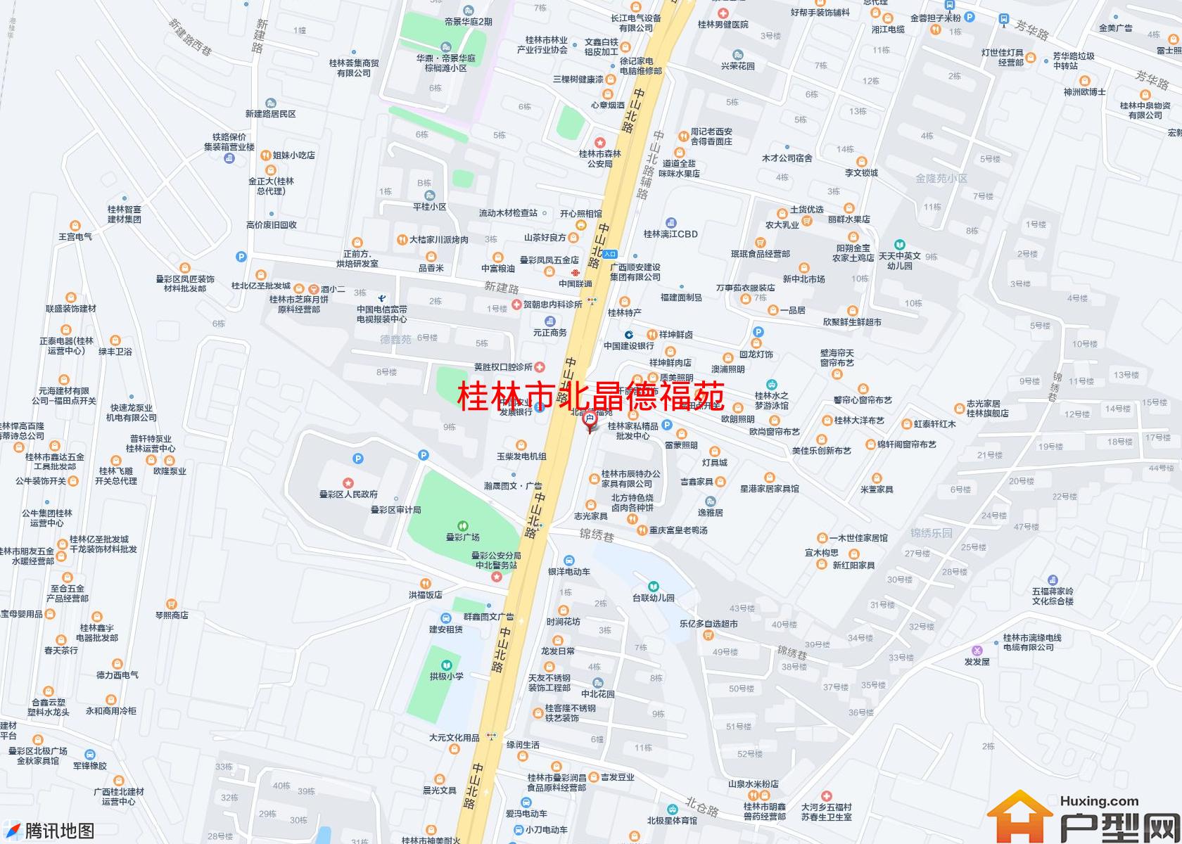 北晶德福苑小区 - 户型网