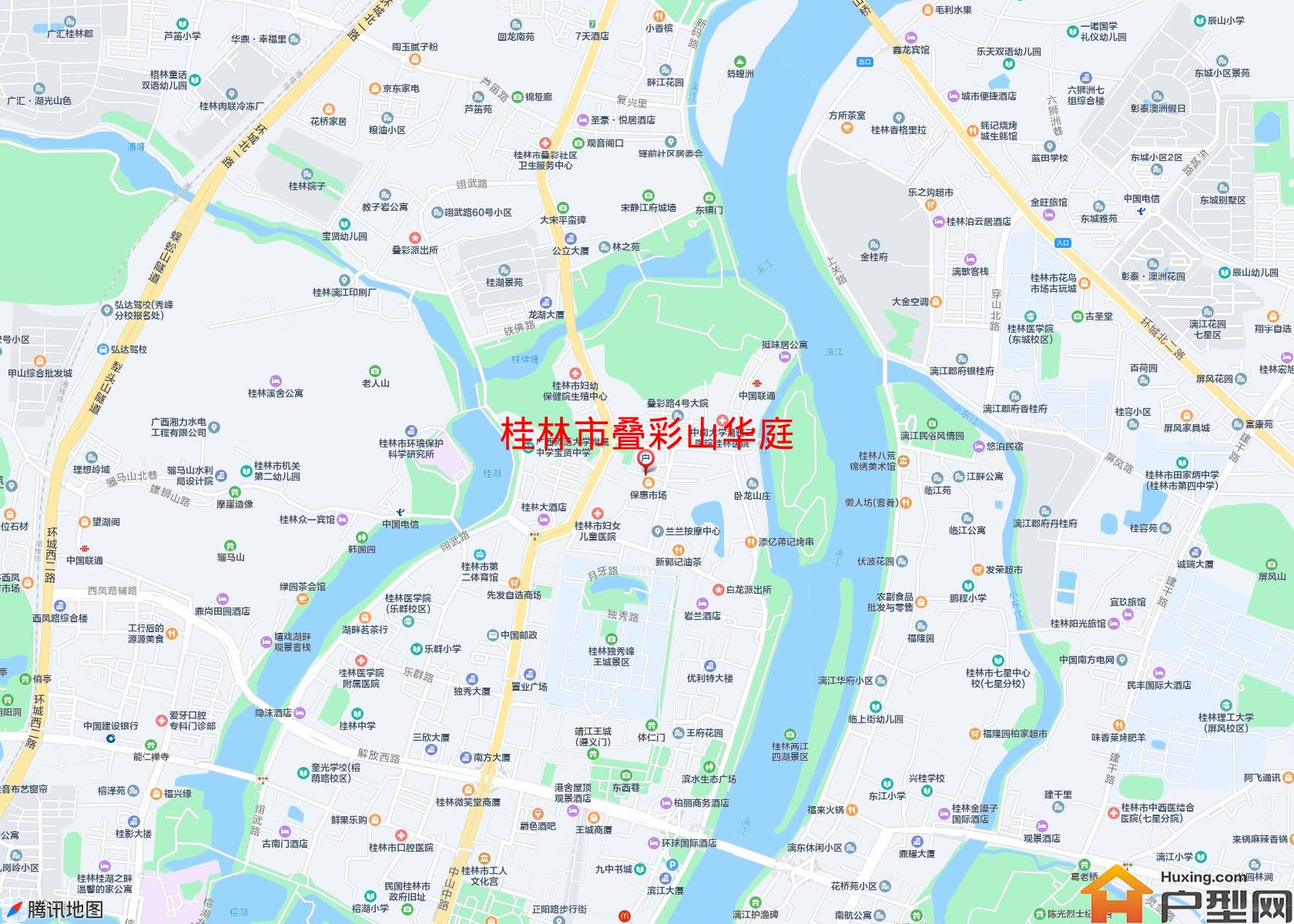 叠彩山华庭小区 - 户型网