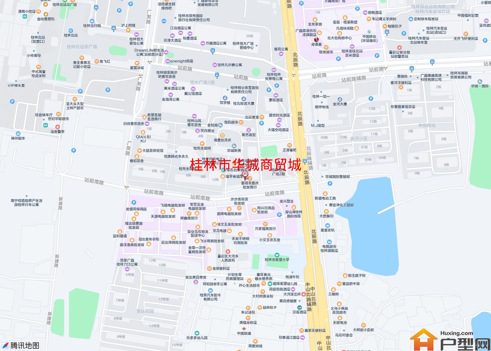 华城商贸城小区 - 户型网