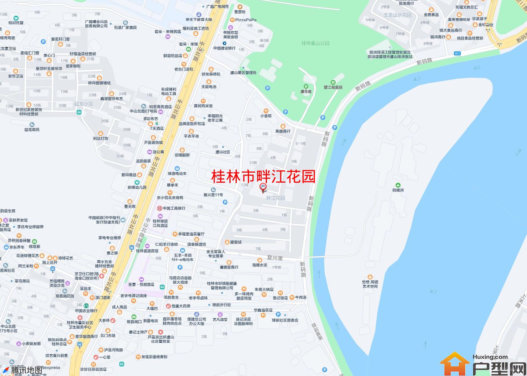 畔江花园小区 - 户型网