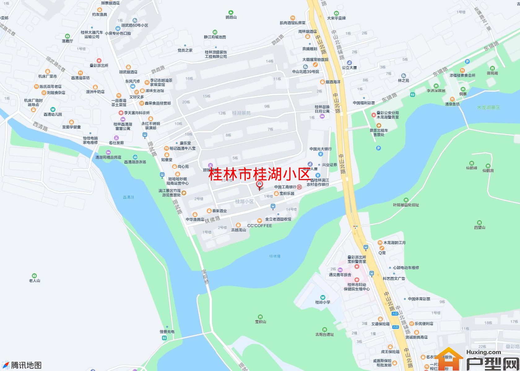 桂湖小区小区 - 户型网