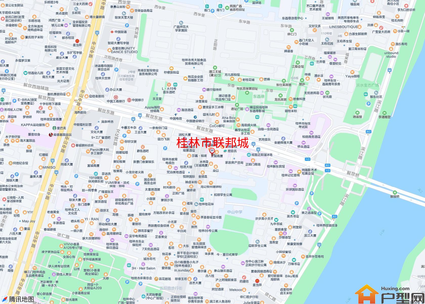 联邦城小区 - 户型网