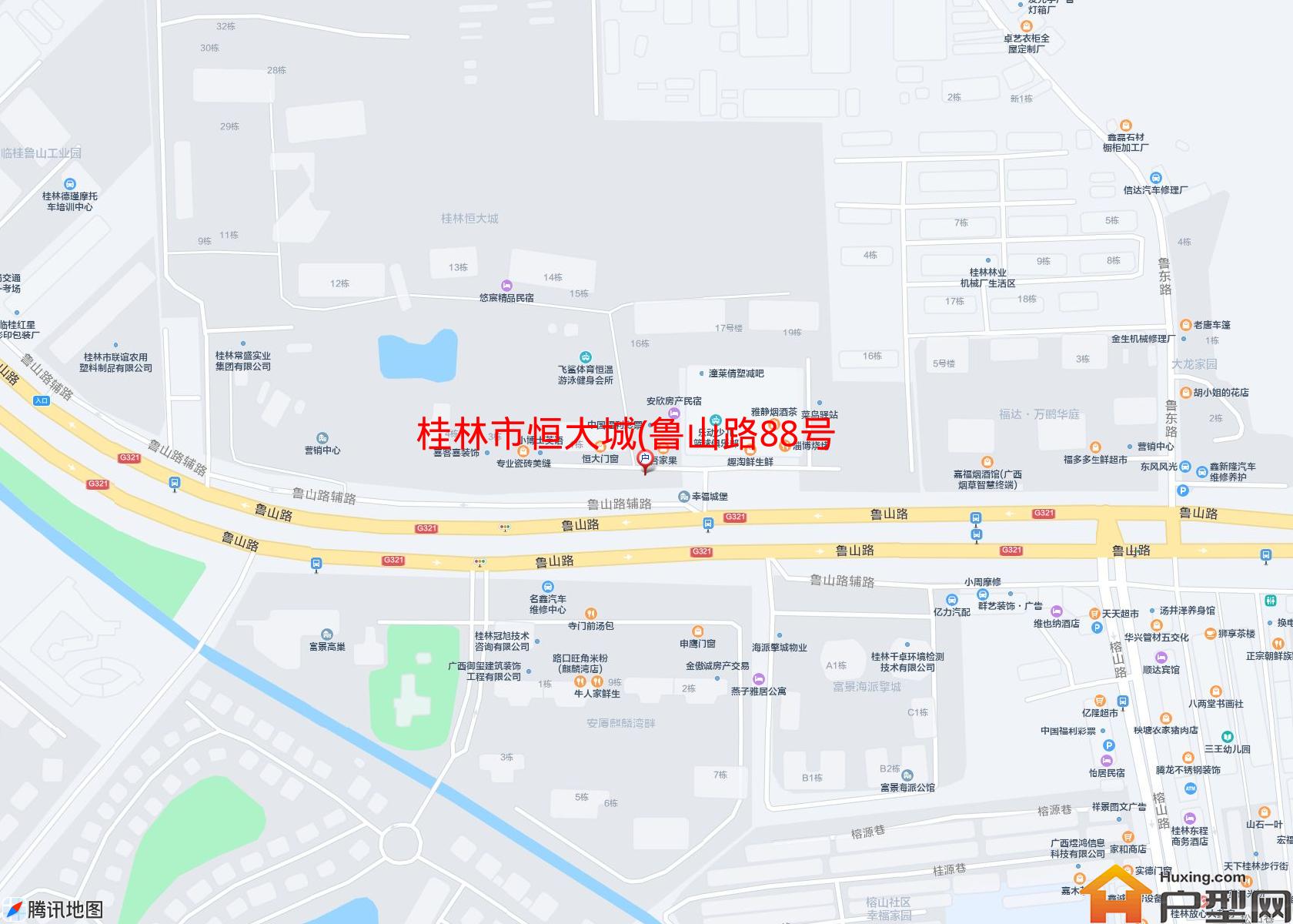 恒大城(鲁山路88号)小区 - 户型网