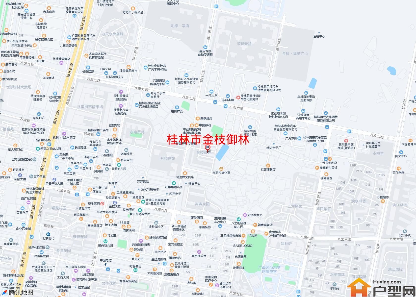 金枝御林小区 - 户型网