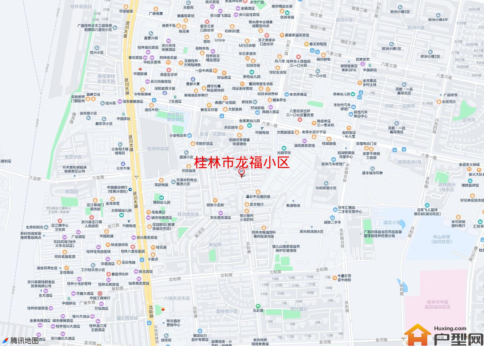 龙福小区小区 - 户型网