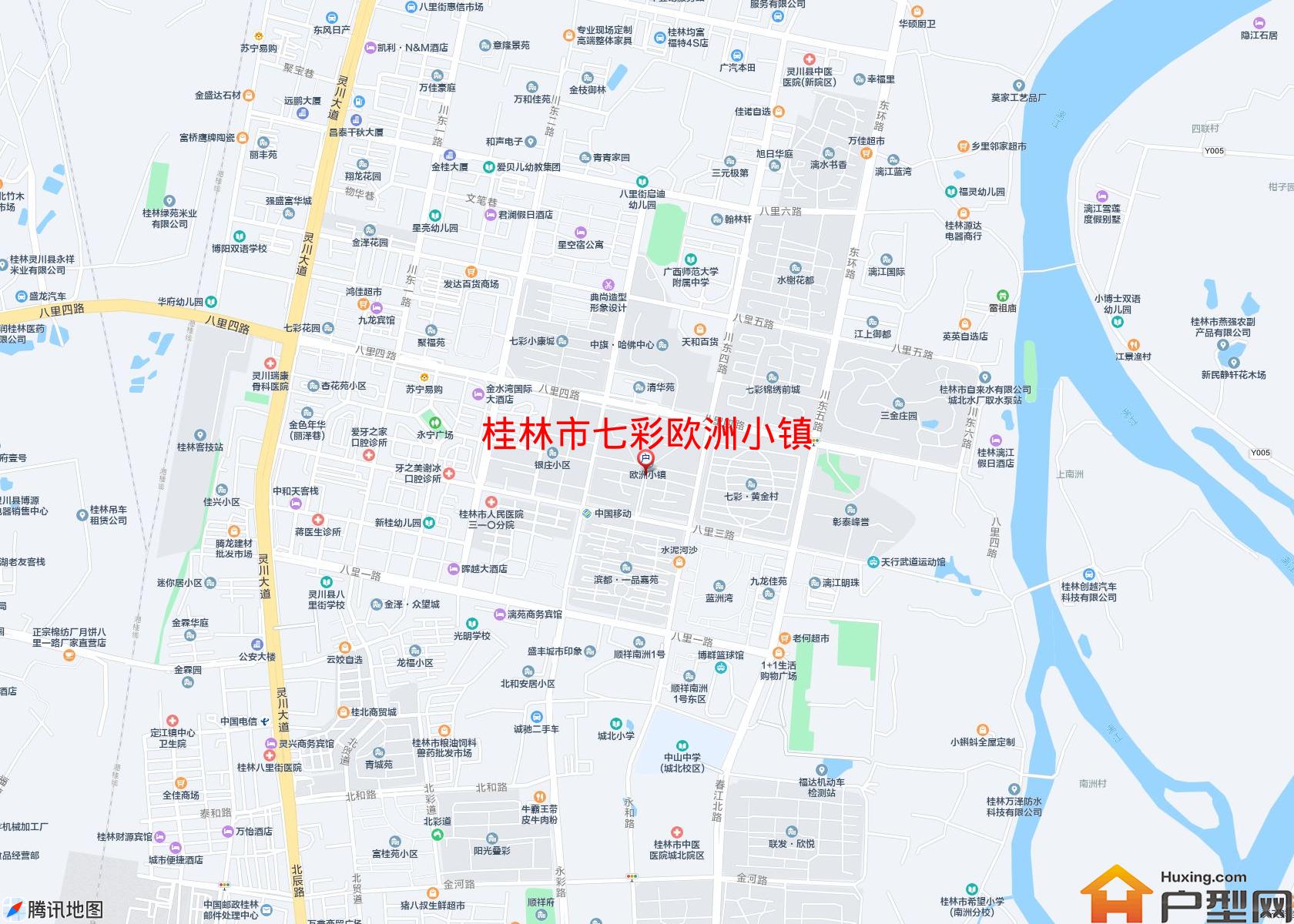 七彩欧洲小镇小区 - 户型网