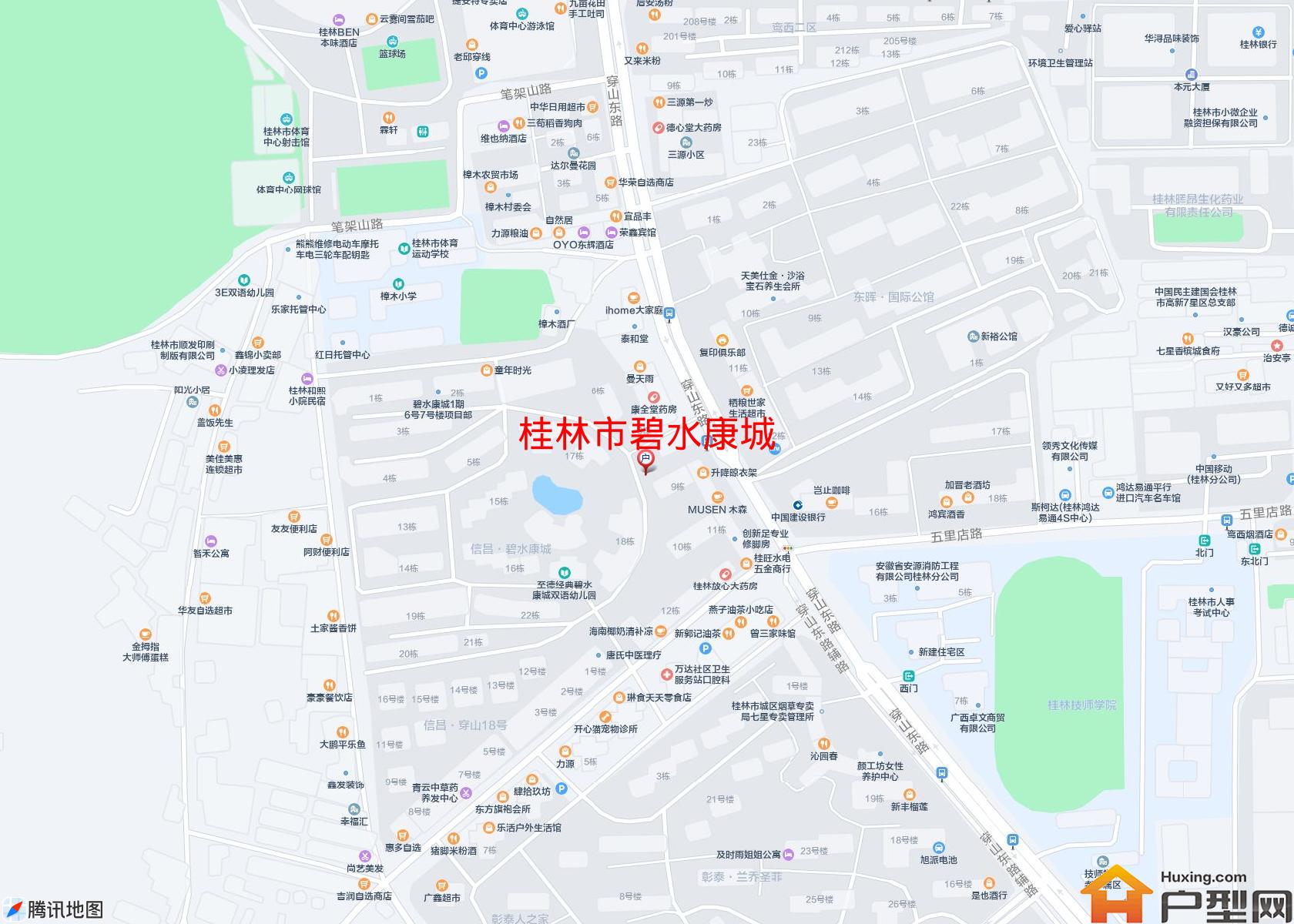 碧水康城小区 - 户型网 碧水康城小区 - 户型网