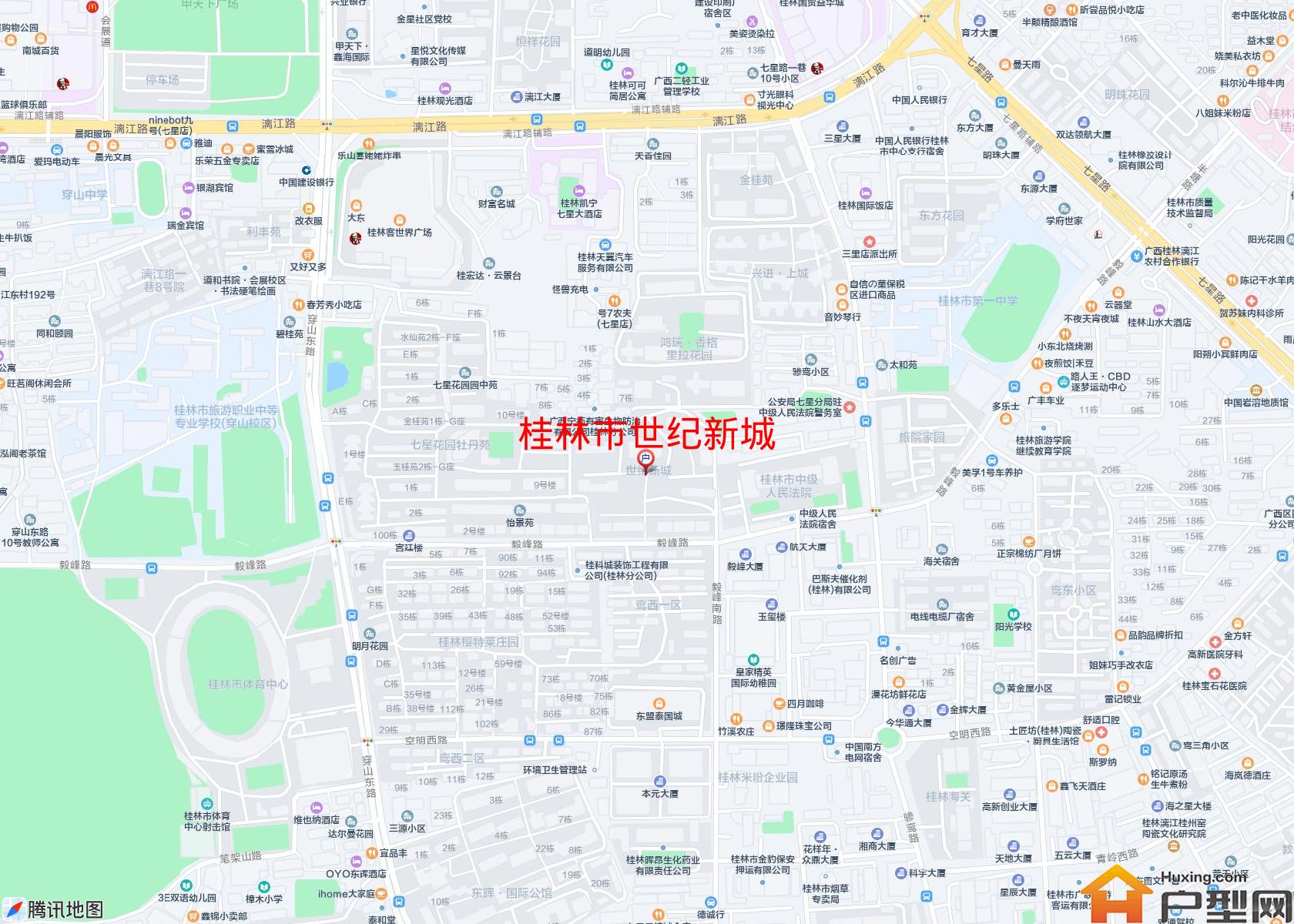 世纪新城小区 - 户型网