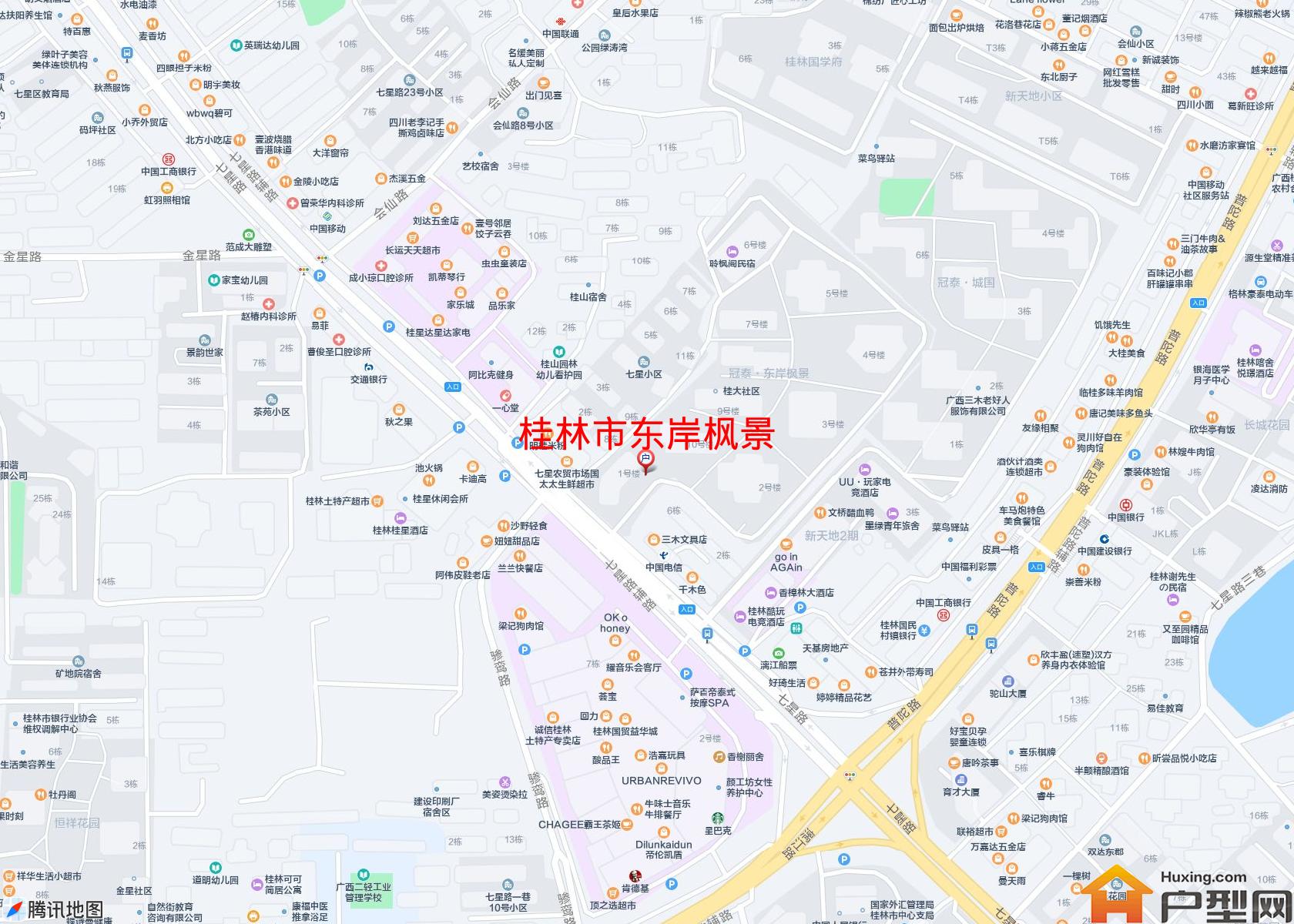东岸枫景小区 - 户型网