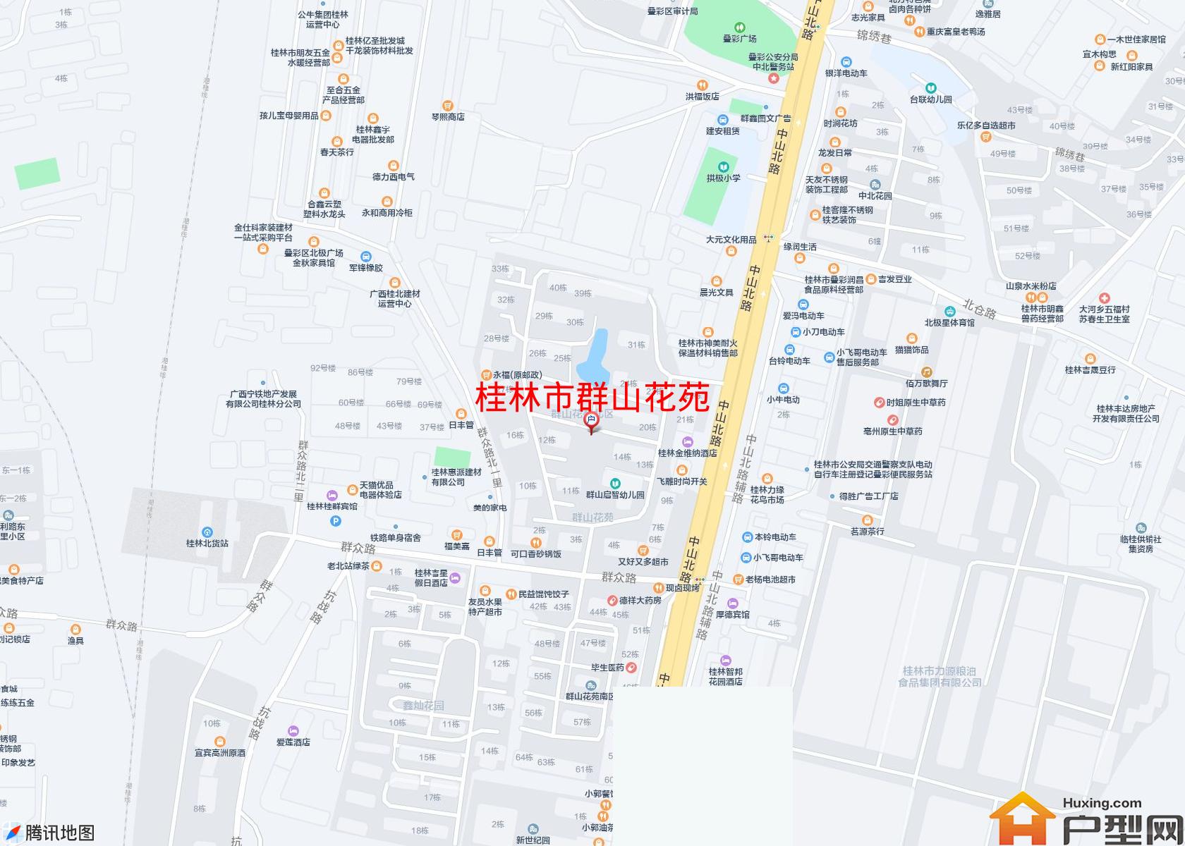 群山花苑小区 - 户型网