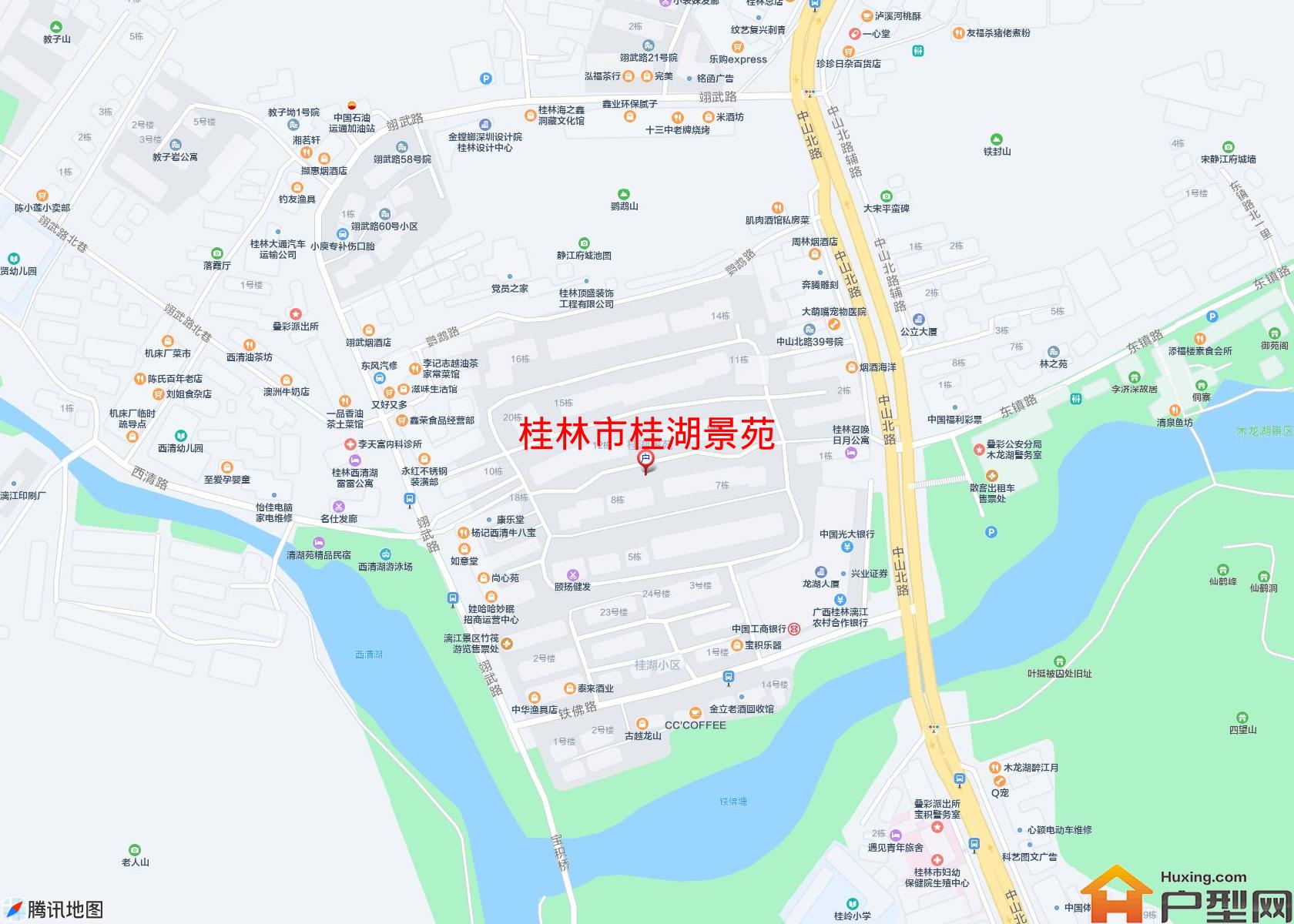 桂湖景苑小区 - 户型网