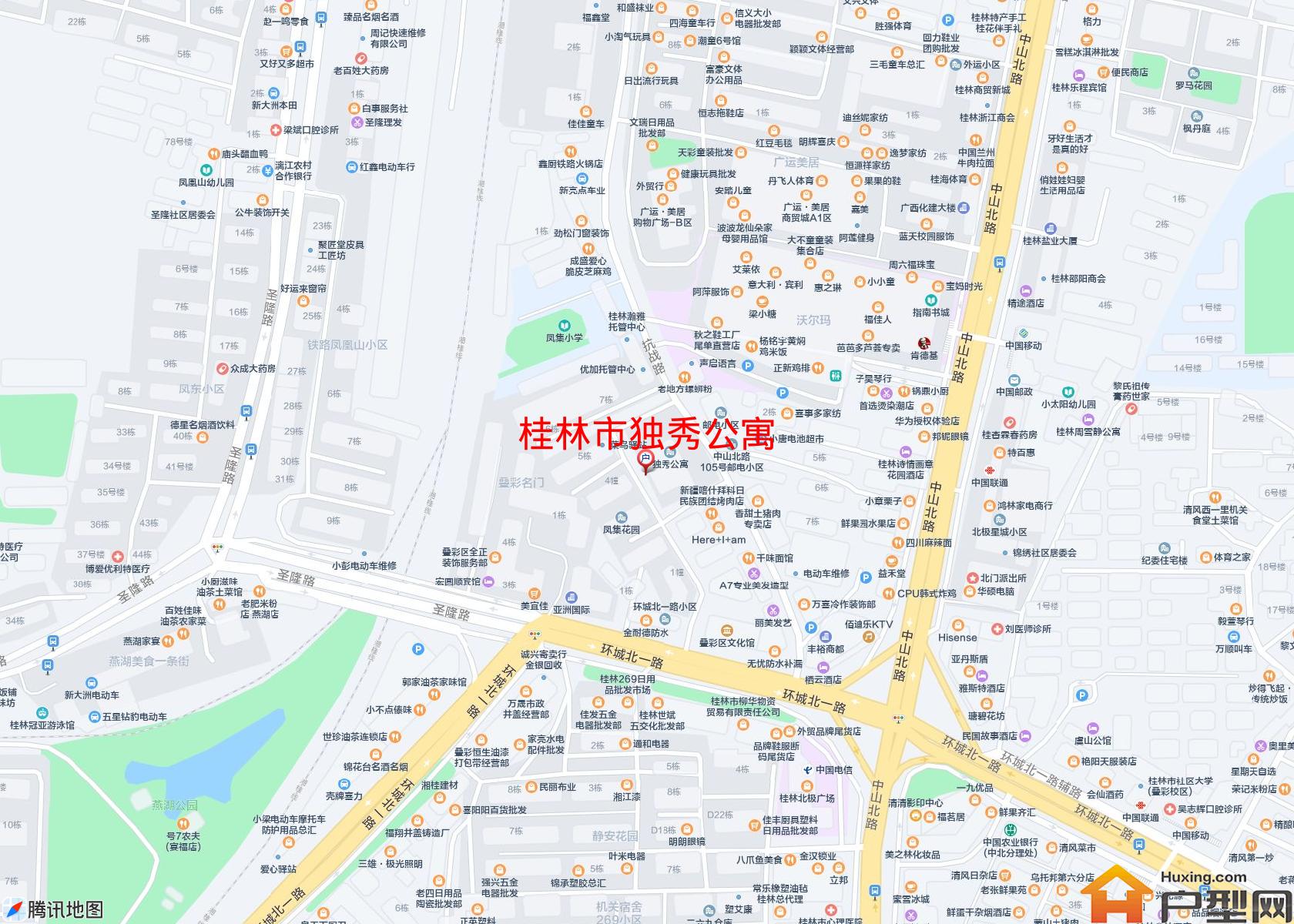 独秀公寓小区 - 户型网