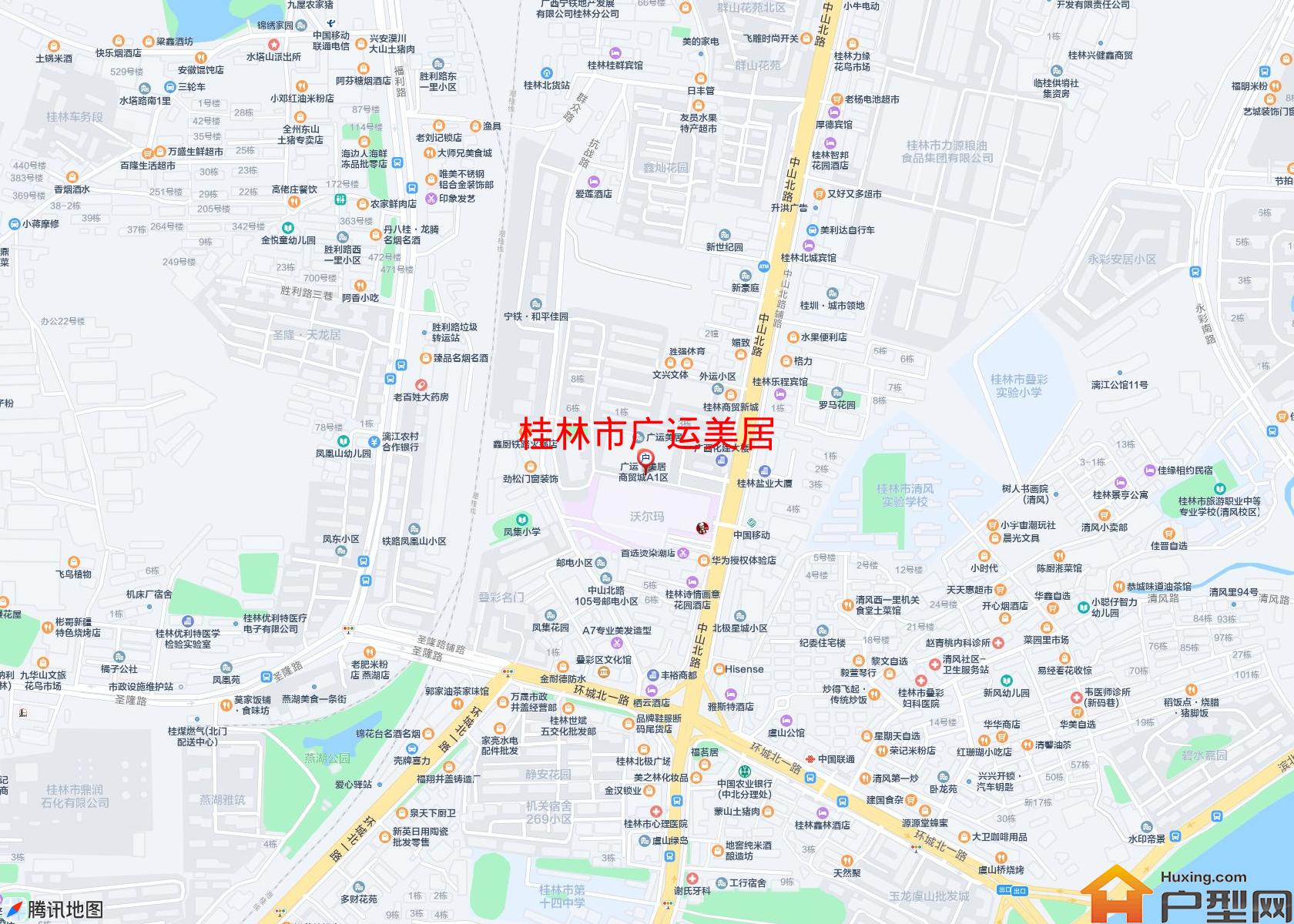 广运美居小区 - 户型网