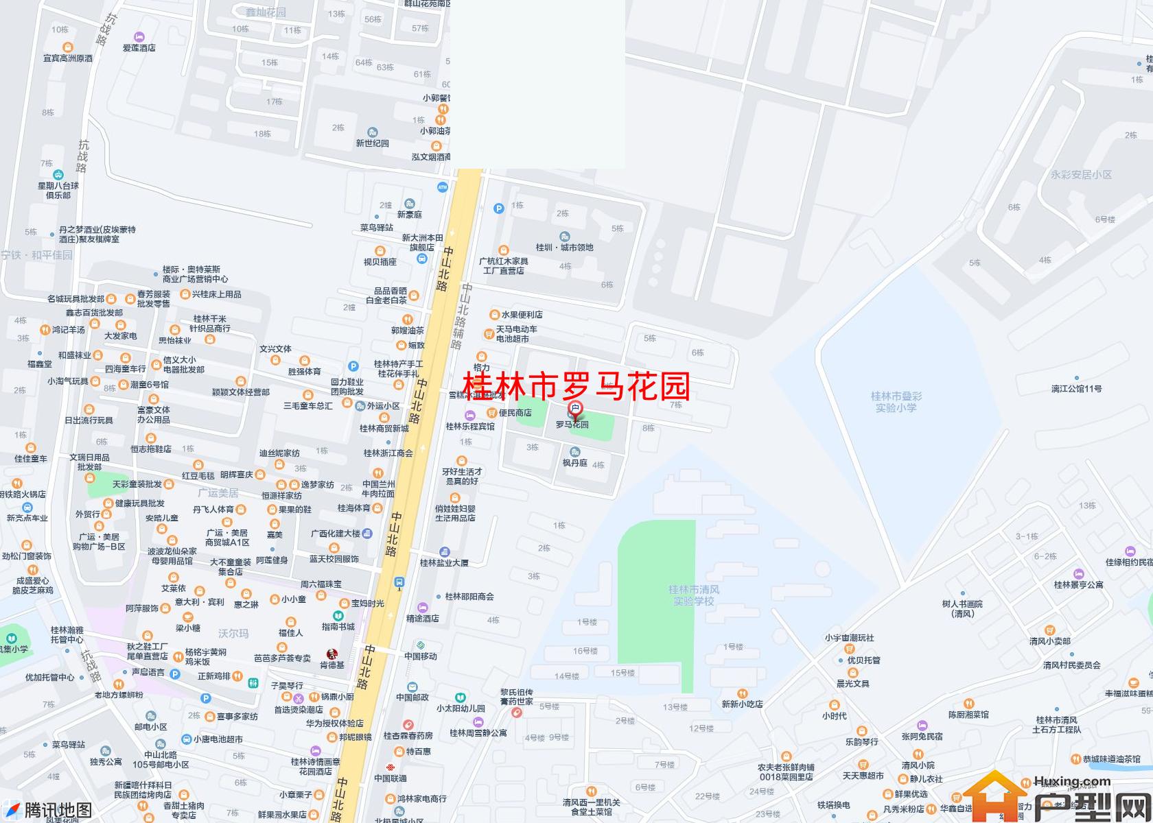 罗马花园小区 - 户型网