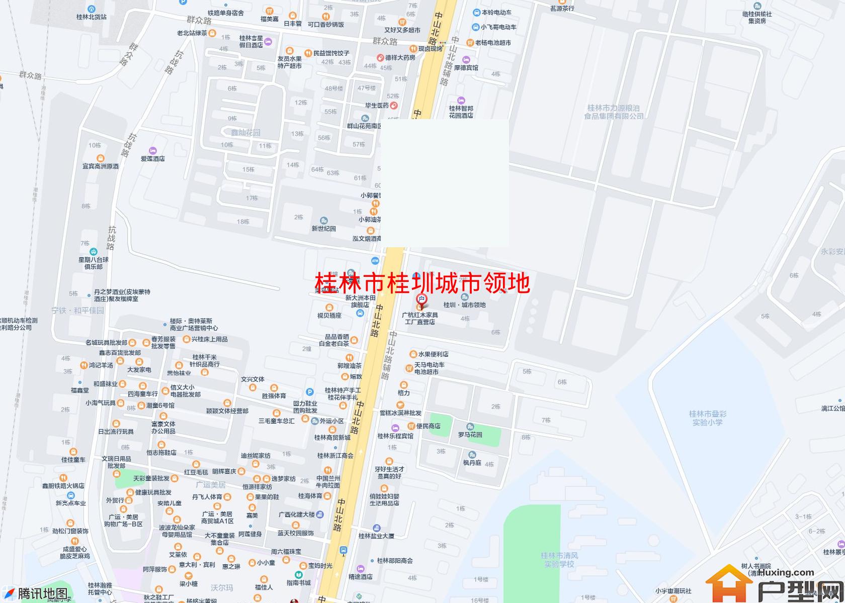 桂圳城市领地小区 - 户型网