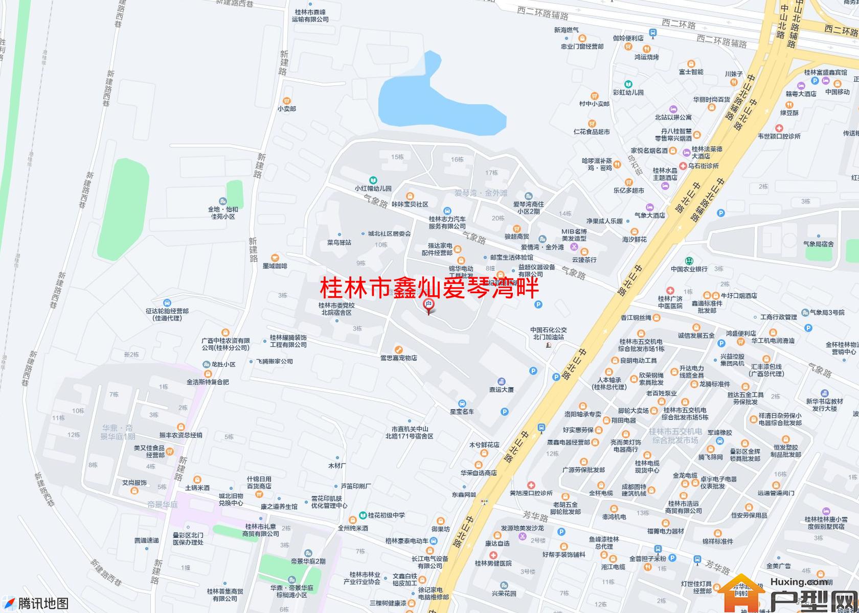 鑫灿爱琴湾畔小区 - 户型网