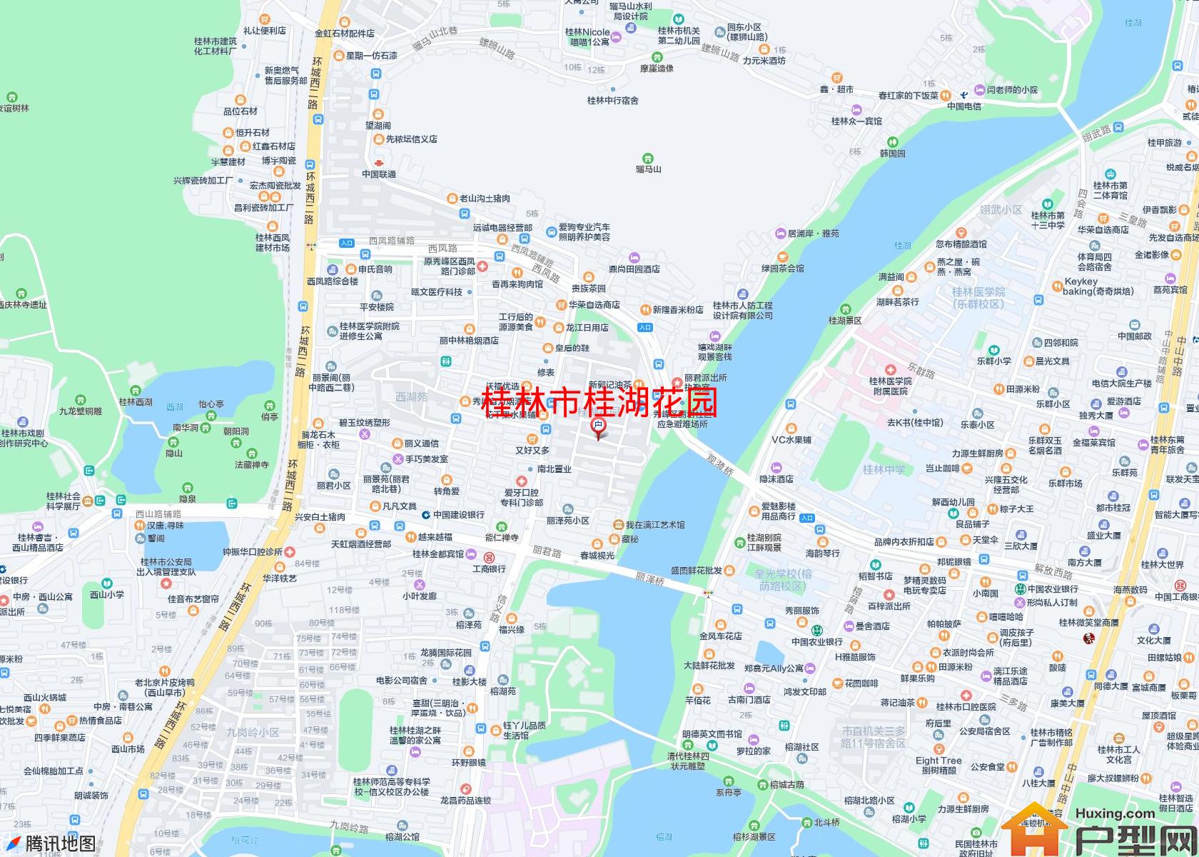 桂湖花园小区 - 户型网