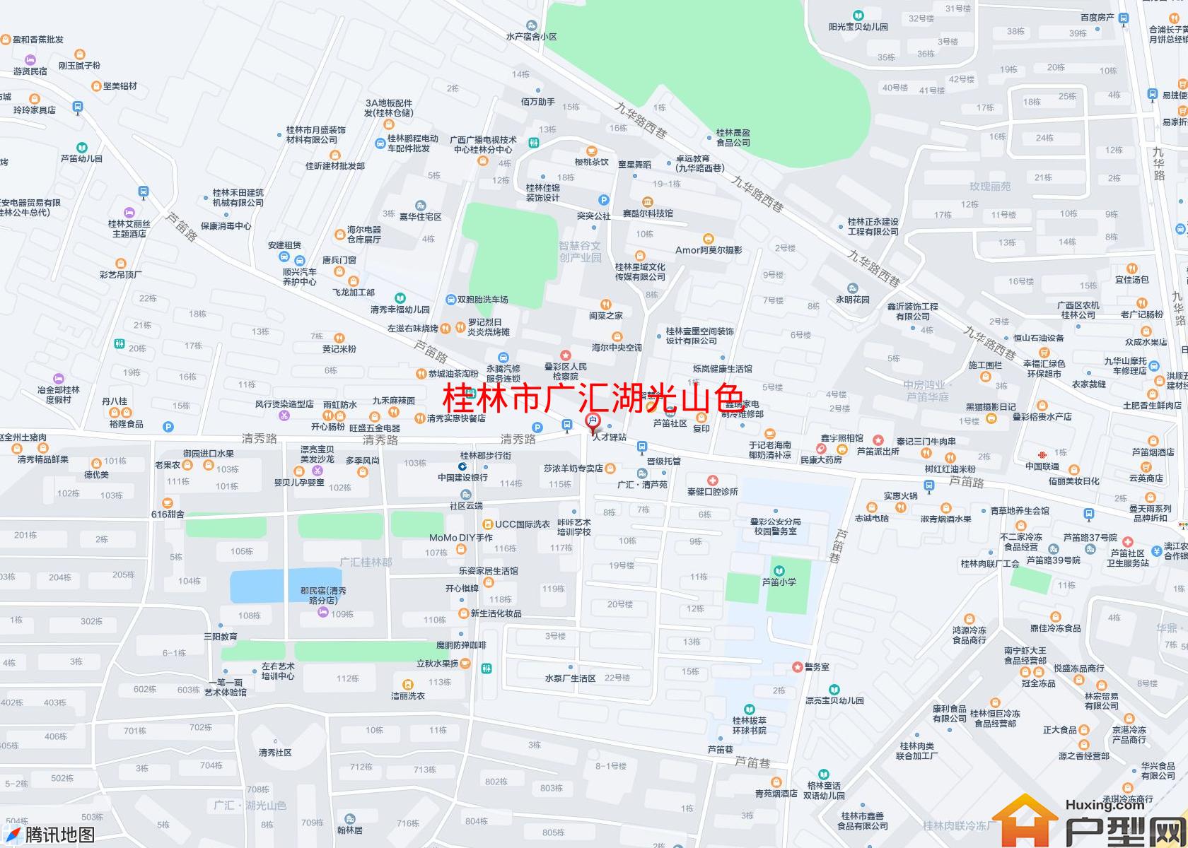 广汇湖光山色小区 - 户型网