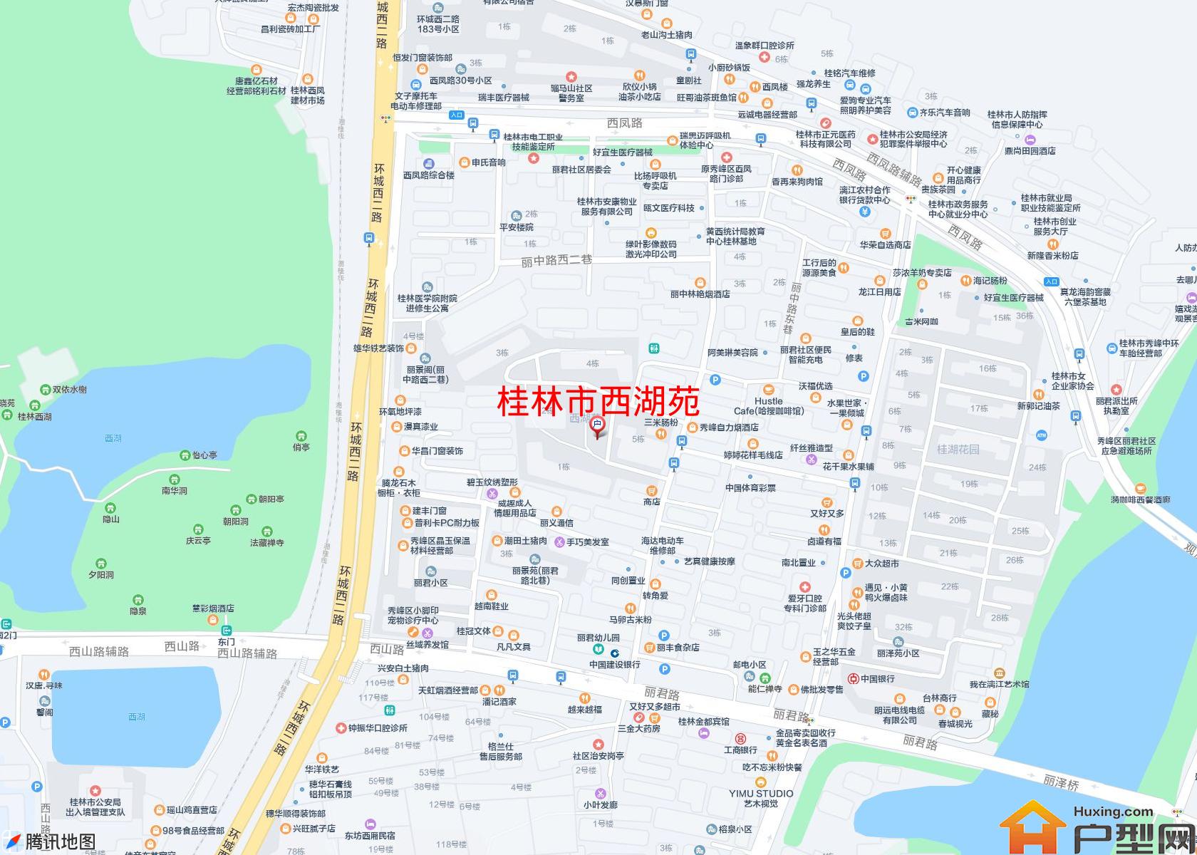 西湖苑小区 - 户型网