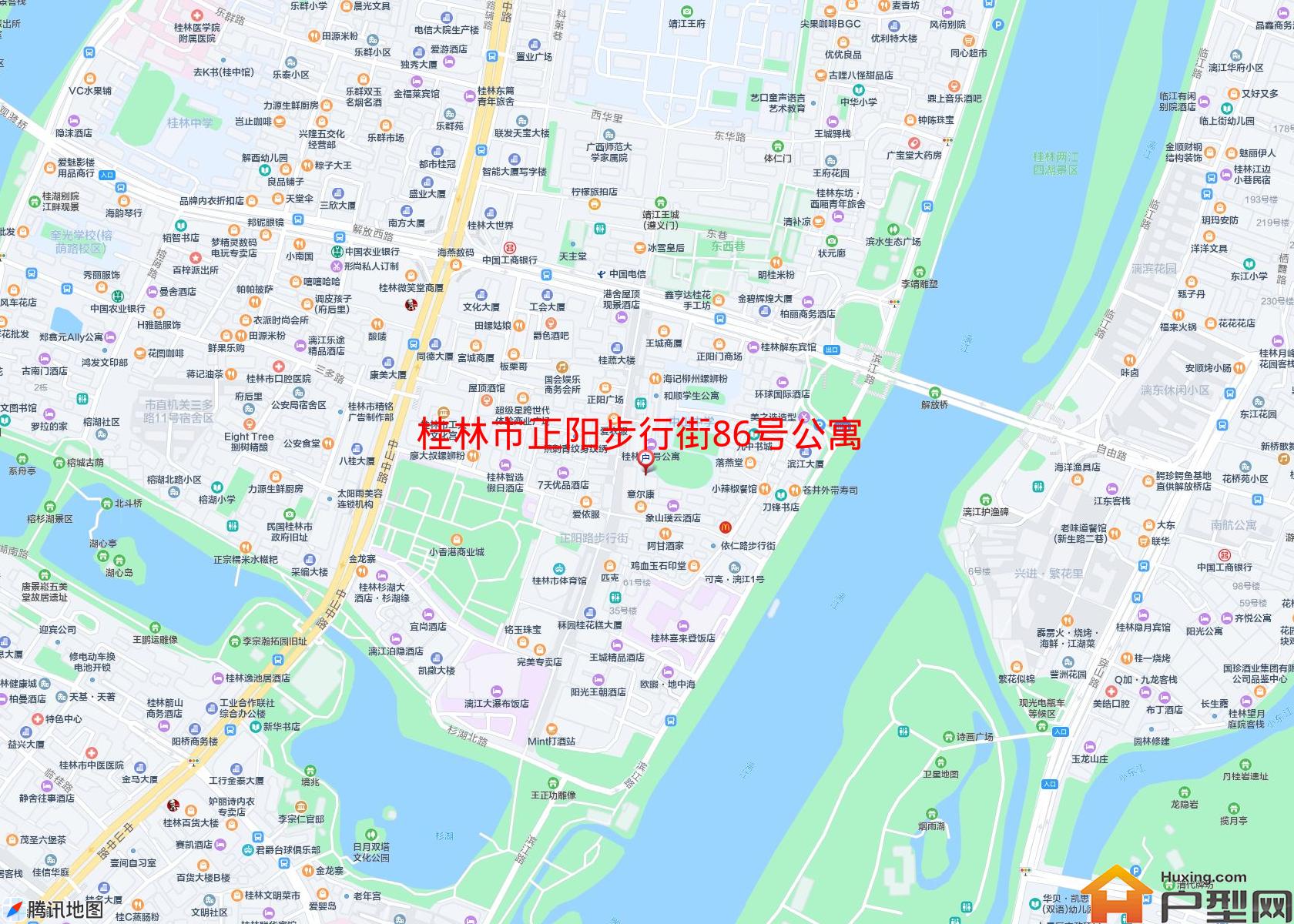 正阳步行街86号公寓小区 - 户型网