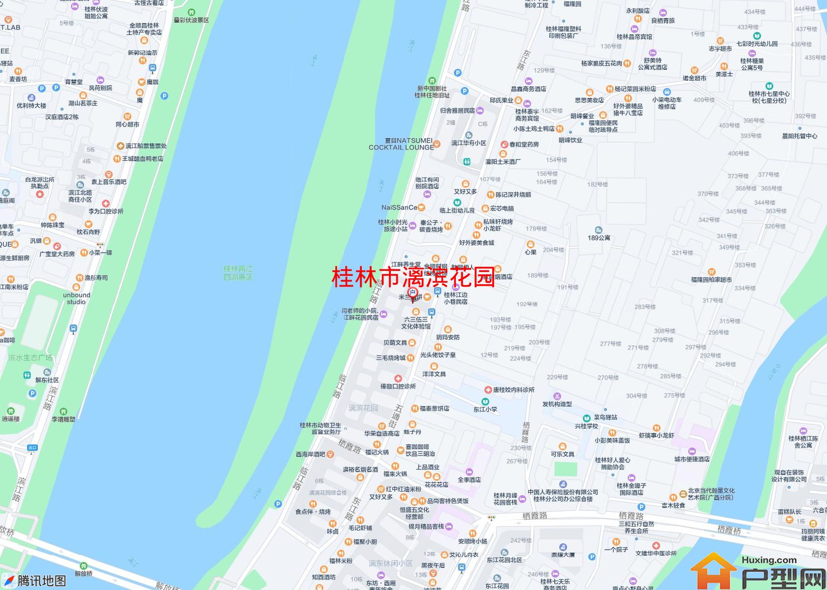 漓滨花园小区 - 户型网